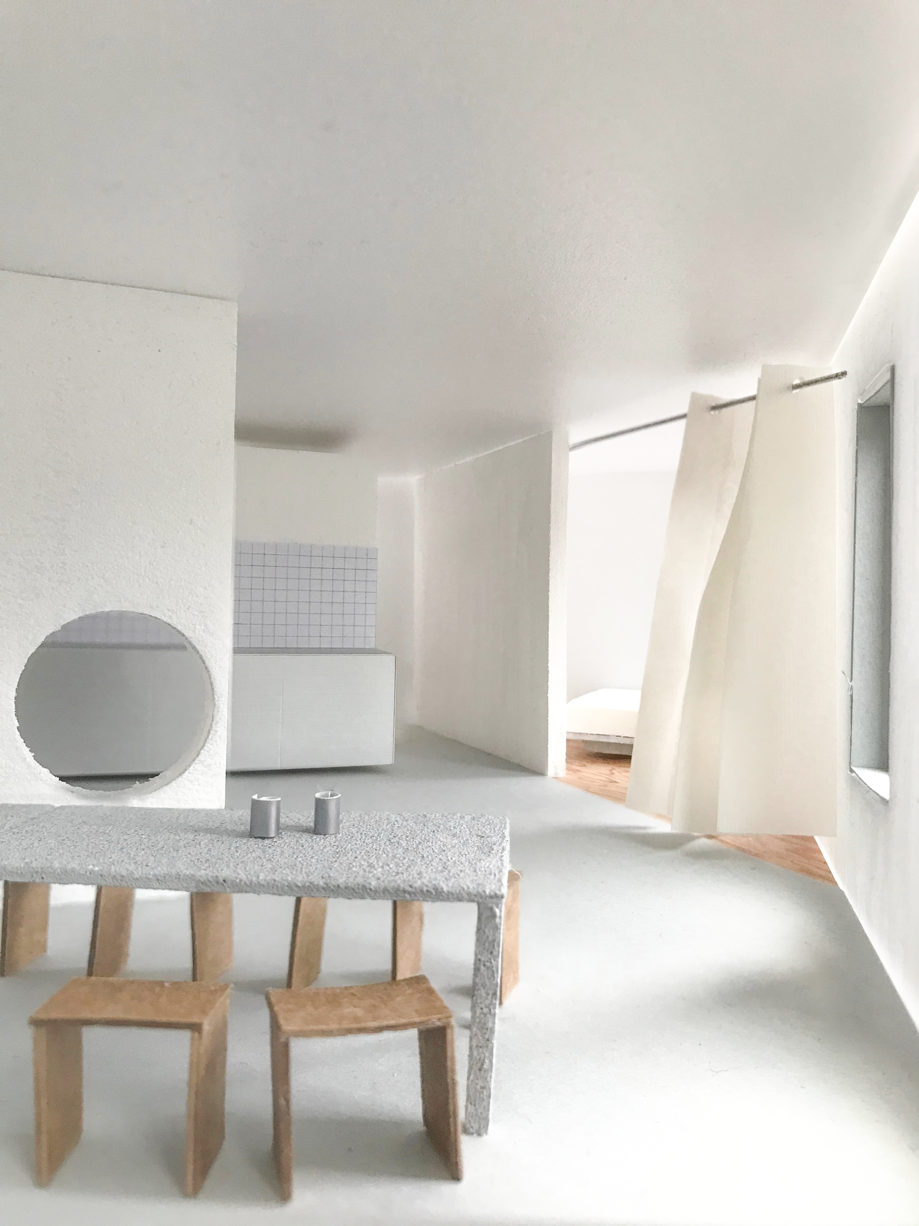 1:33 model, MSc1 House, TU Delft