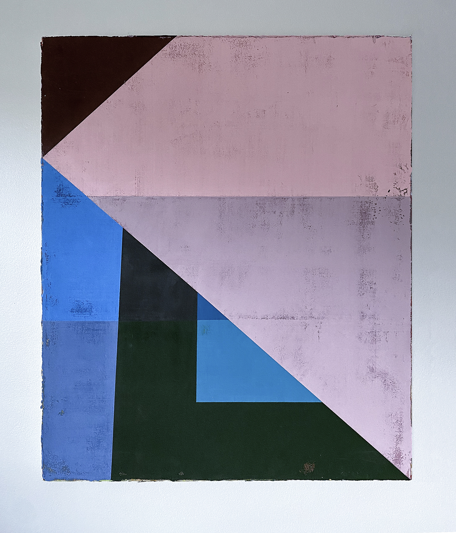 Lollygag, 2023, pigments and binding mediums on canvas, 72cm x 60cm