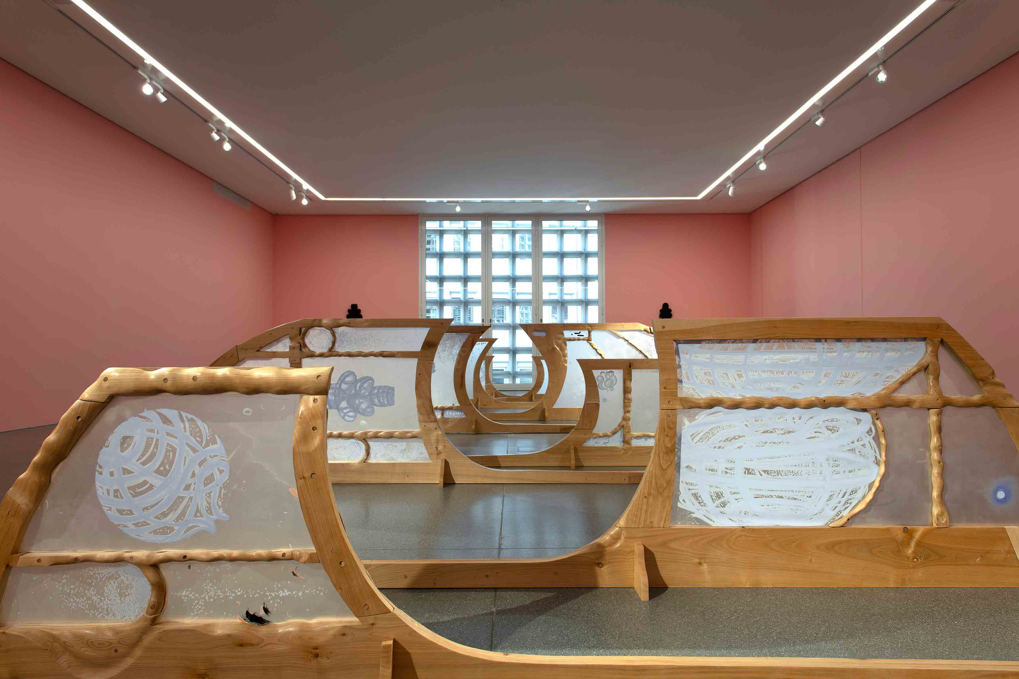 GHOST NOTE by BIANCA BARANDUN at BÜNDNER KUNSTMUSEUM curated by SOPHIA NAVA [from 20241208 to 20250126] [Photo: Thomas Strub and Bianca Barandun / Courtesy: the artist and Bündner Kunstmuseum]