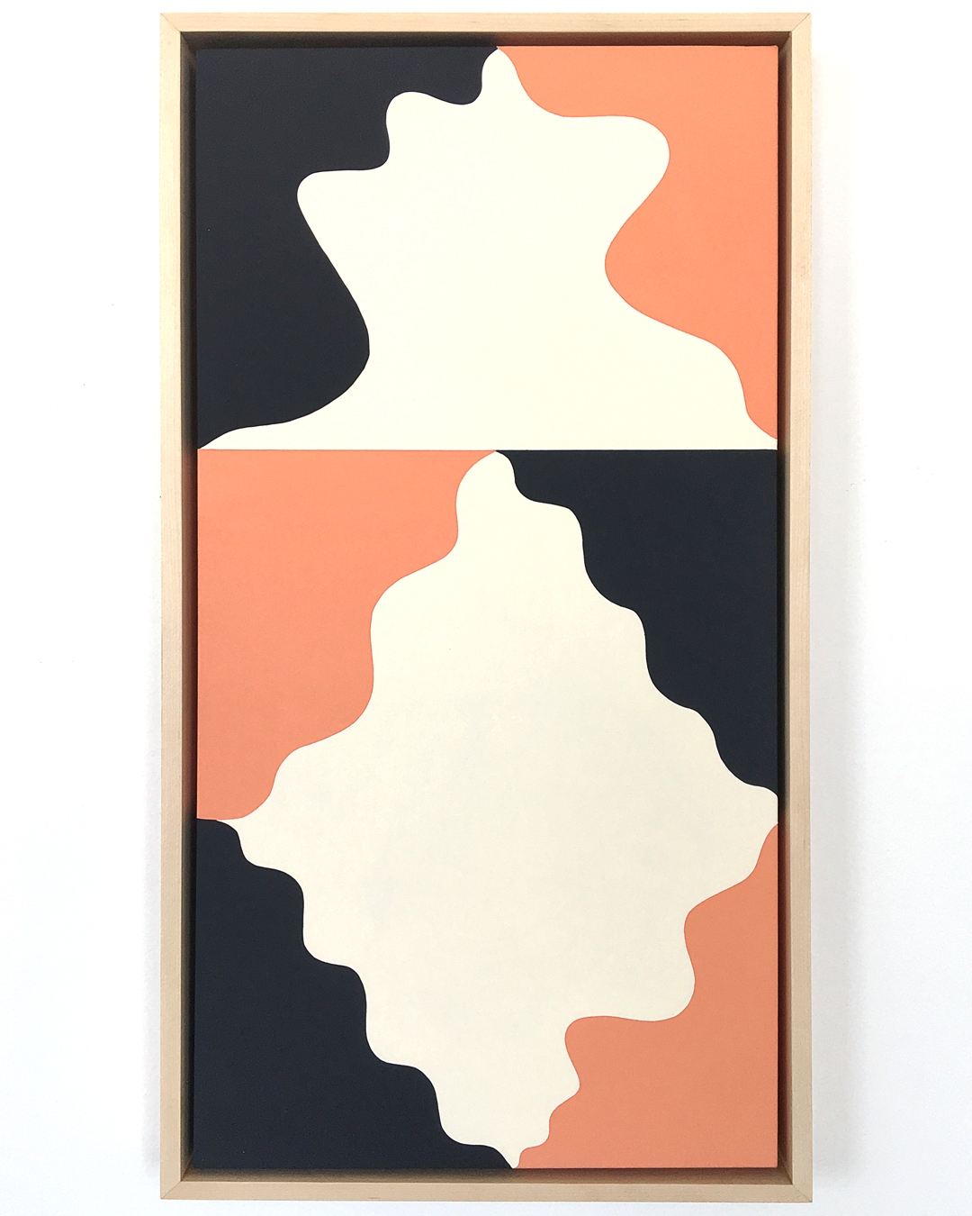 K.C. , K.M. 18" x 36" (2017)