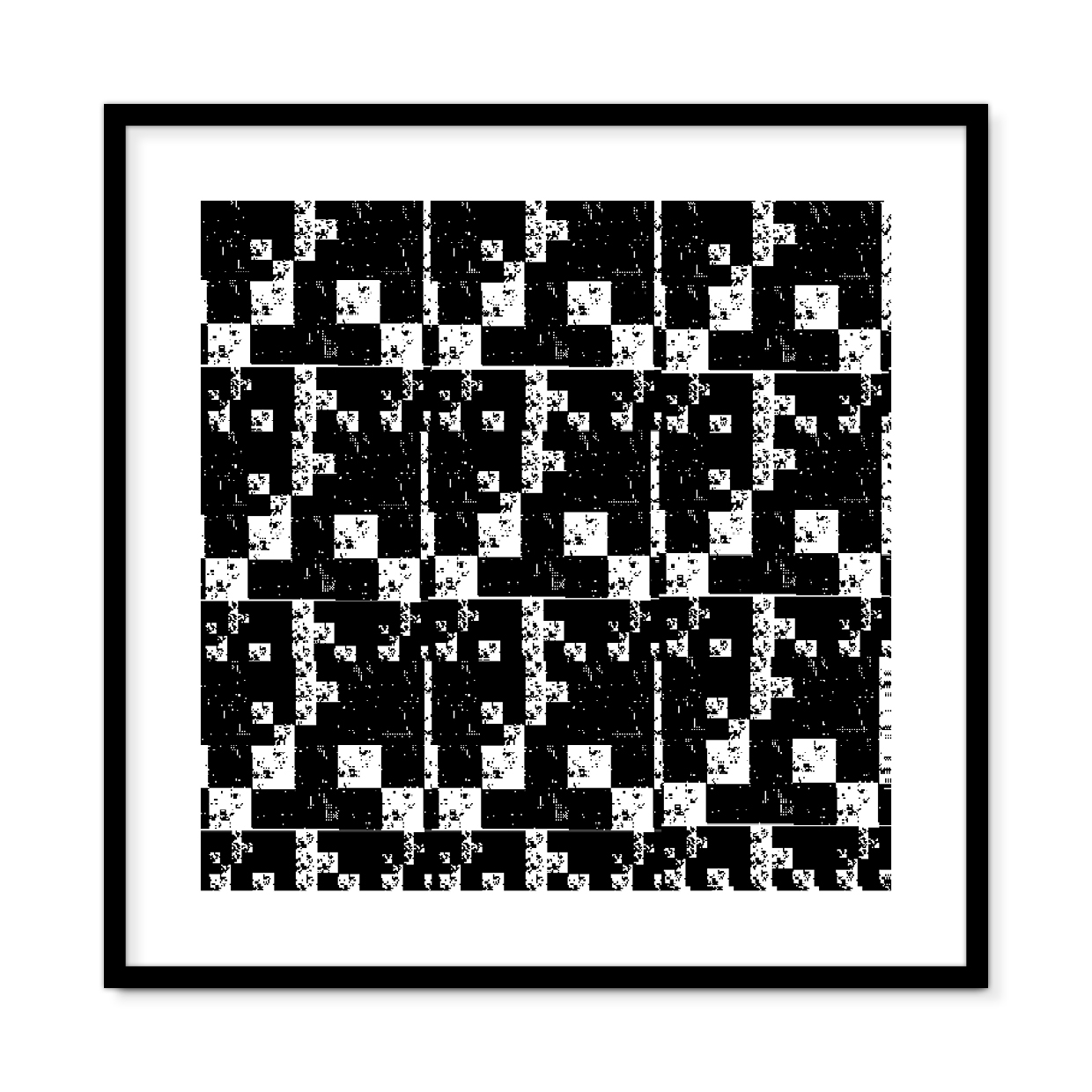 "Unreadable Patterns / 3"   Giclée fine art print on Hahnemühle Watercolour paper / Variable dimensions / Edition of 6