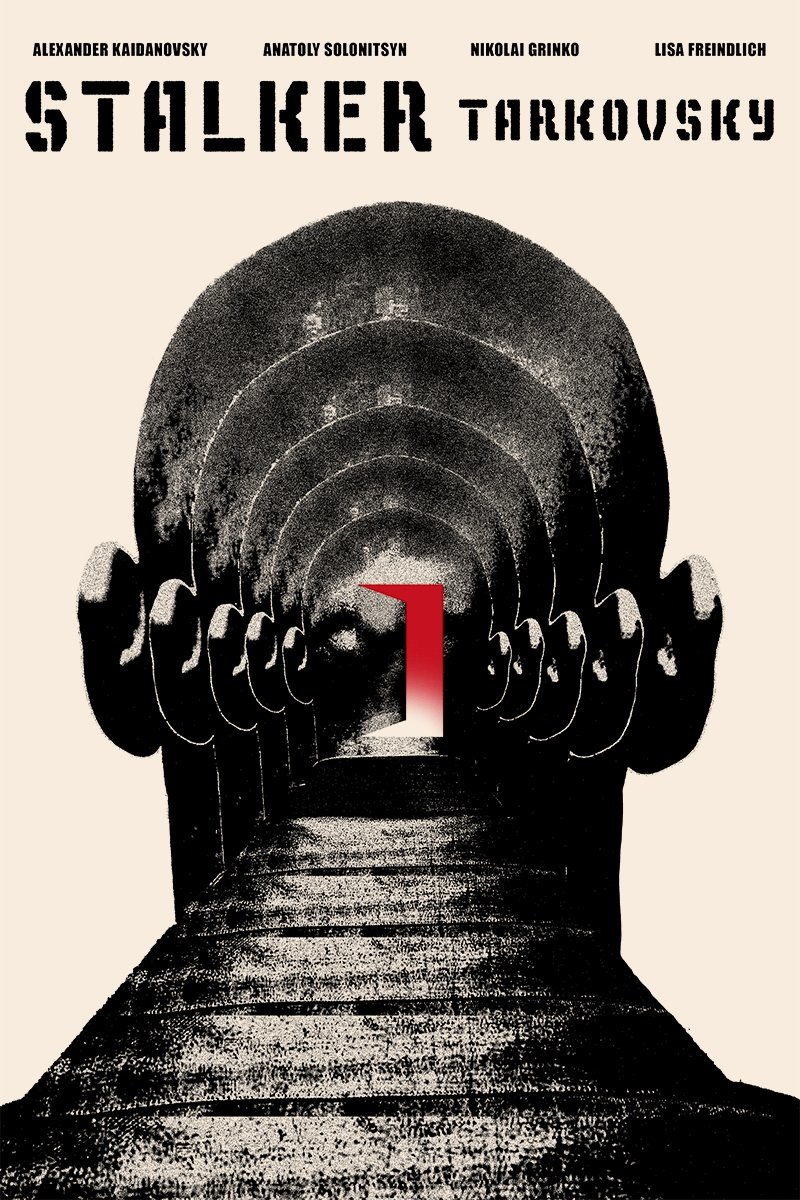 Commissioned by Black Dragon Press (UK) and MONDO (US). This limited edition hand-printed silkscreen poster is officially licensed by the Tarkovsky estate and Mosfilm in Moscow, Russia. Both English and Russian versions are hand numbered and signed by the artist. They will not be reprinted once sold out. Print edition info below: 24” x 36” screen print 310gsm Southbank paper Hand numbered. Gallery stamp on the reverse Printed by White Duck Editions English edition of 125. Russian edition of 75.
