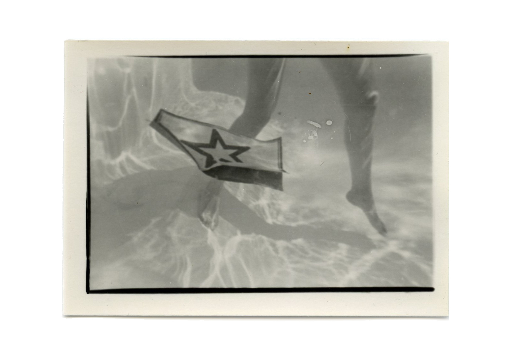 Untitled (Gao Yue’s Archive, Blue Diamond), silver gelatin print on baryta paper, date unknown