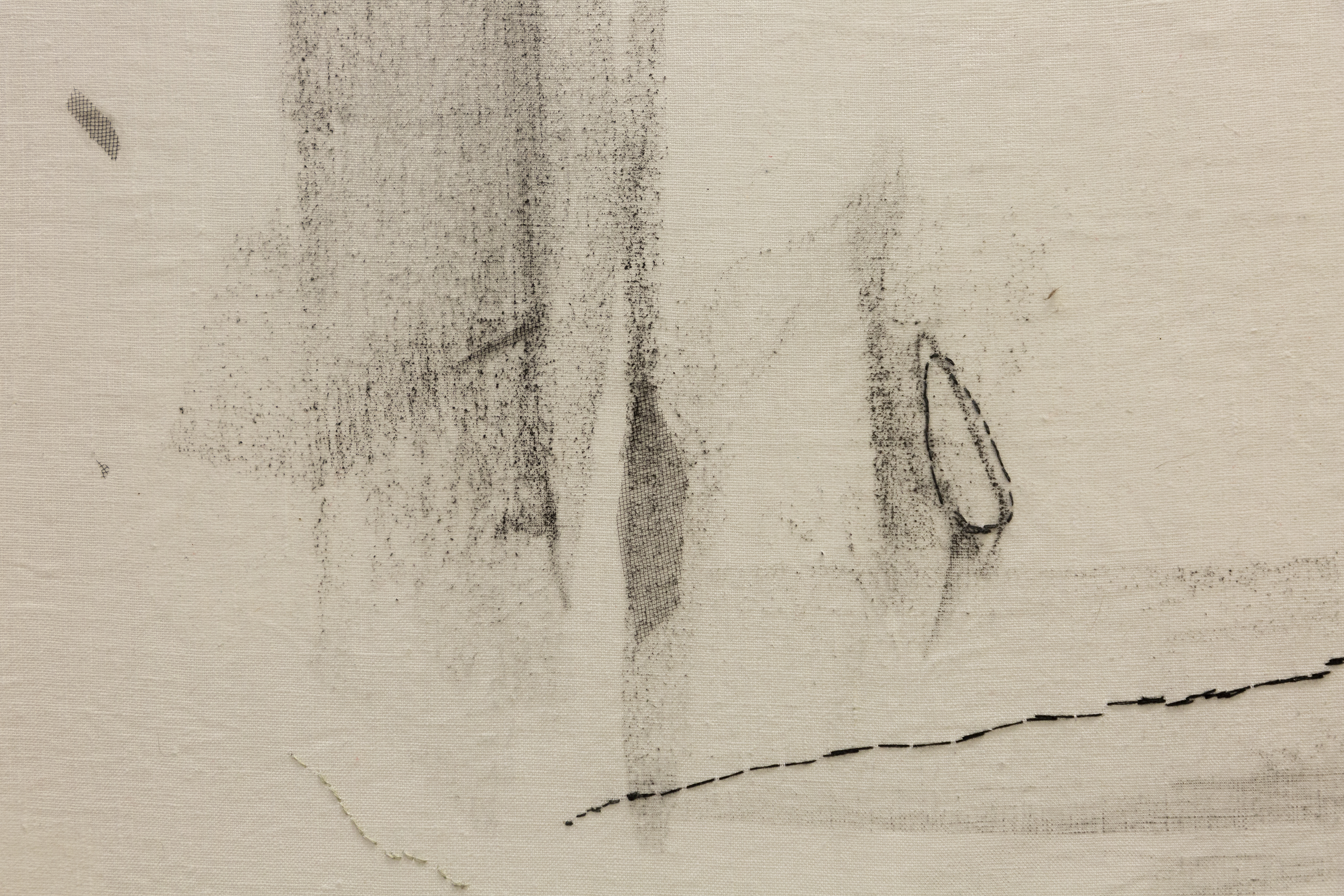 Gentle Flame, Fiber Mixed Media, 2021