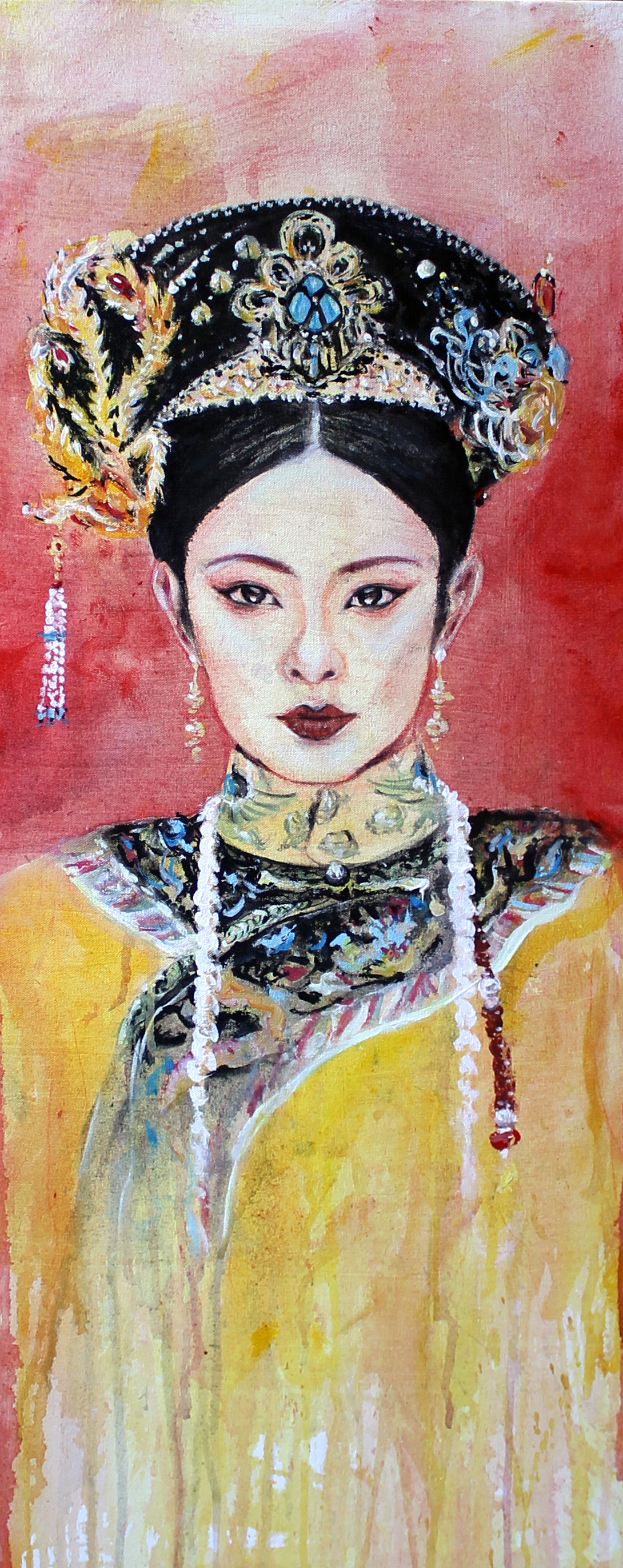 2016. Acrylic/Oil on canvas.