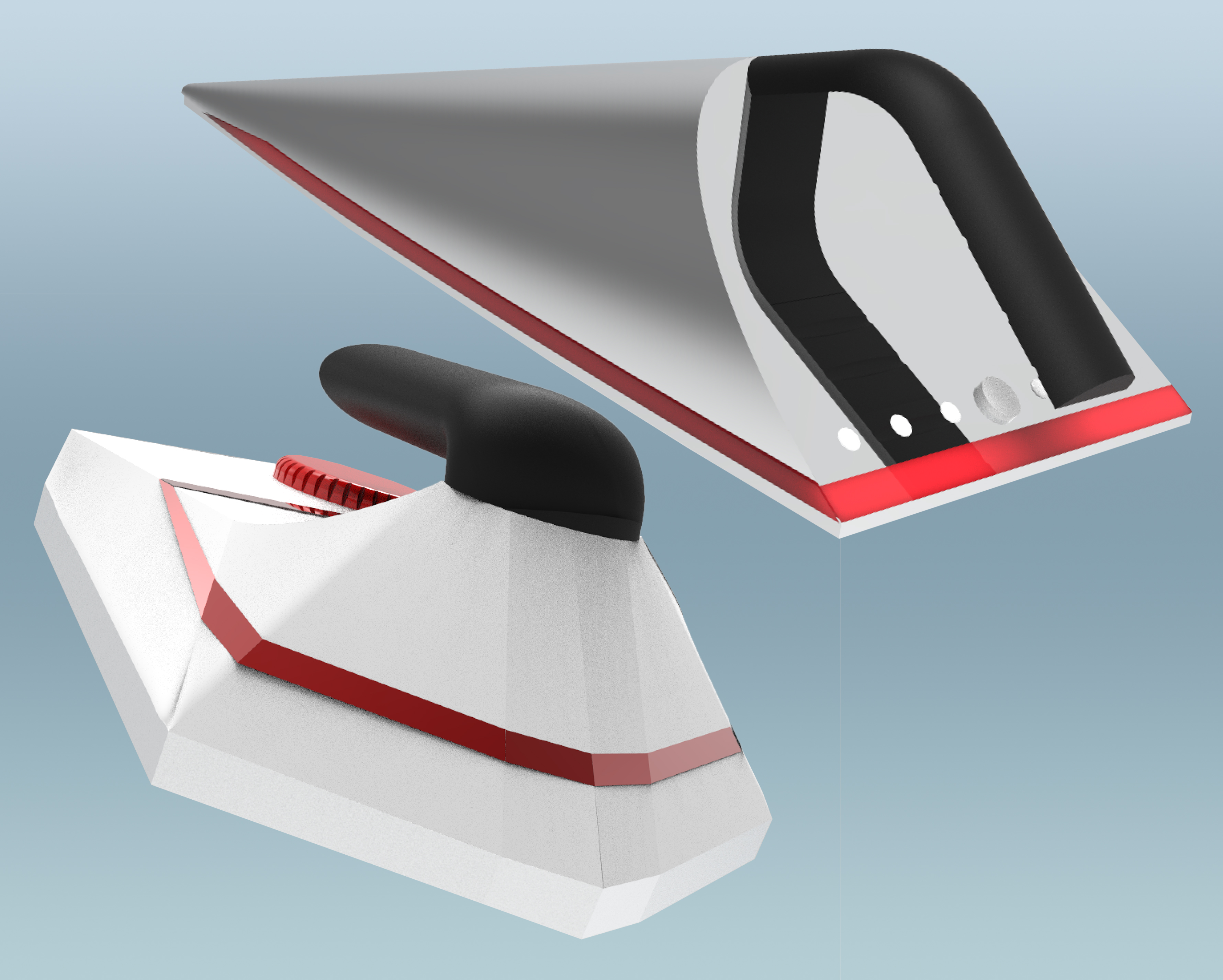 Renders of a Redesigned Iron, 2019