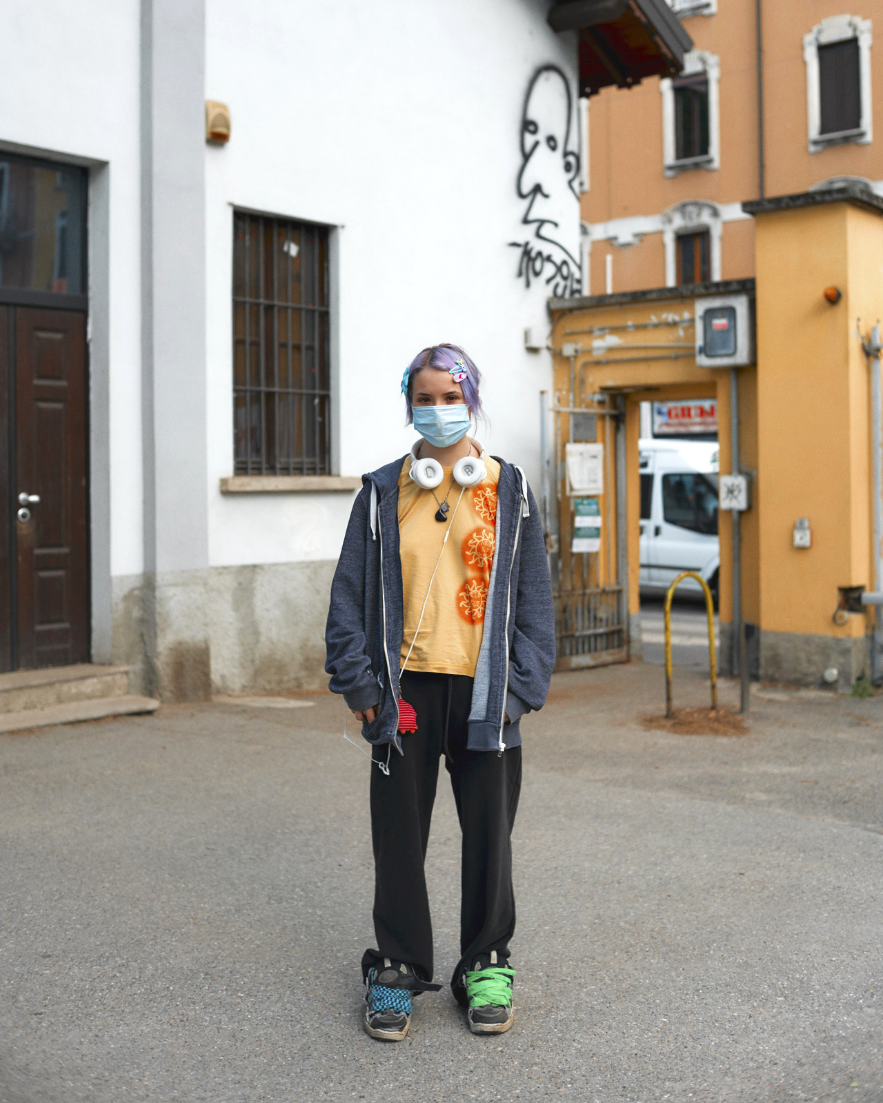 Alessia a Few Weeks Before Her School-Leaving Examination, Milano, May 2020