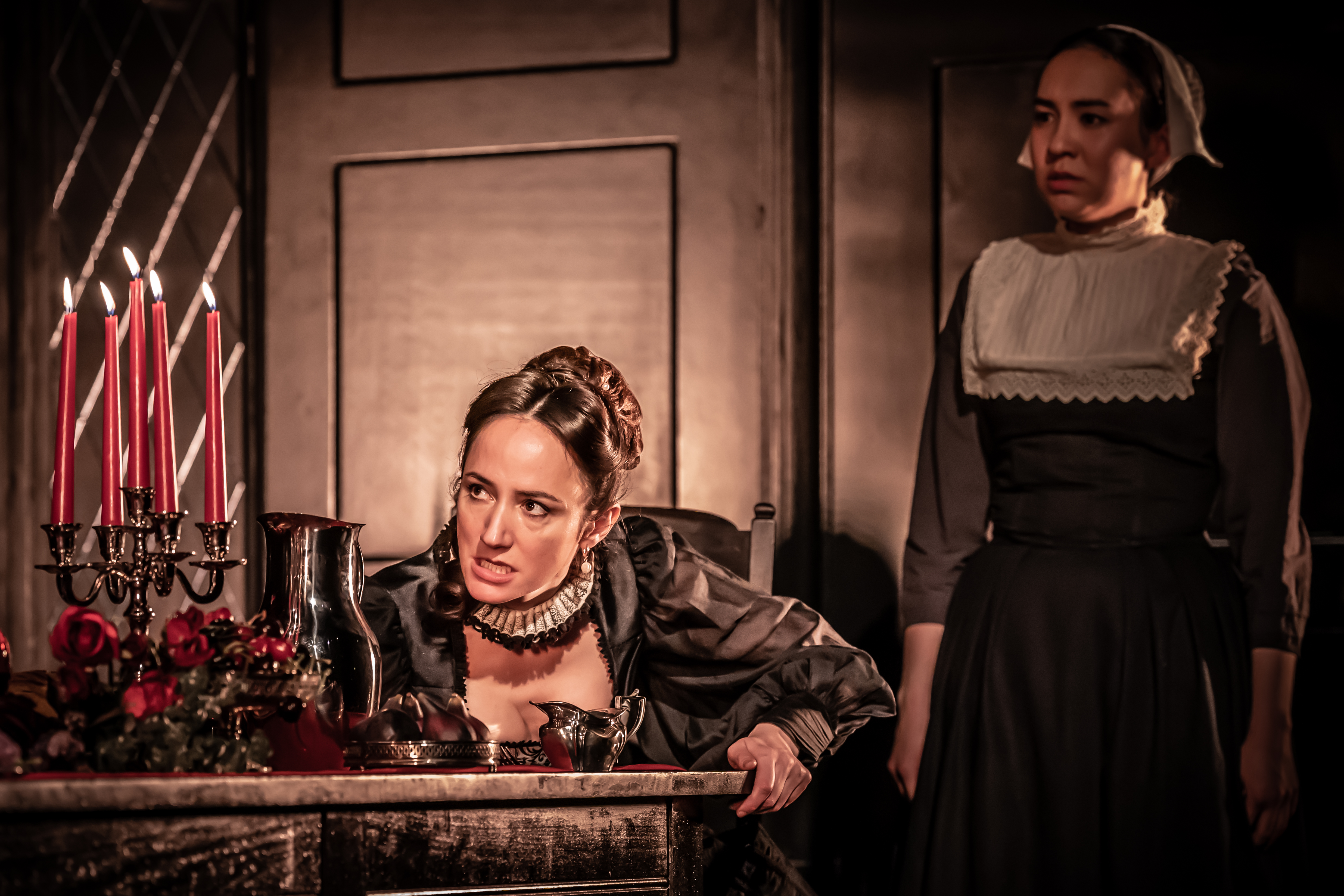 Women, Beware The Devil, Almeida Theatre, Photograph by Marc Brenner