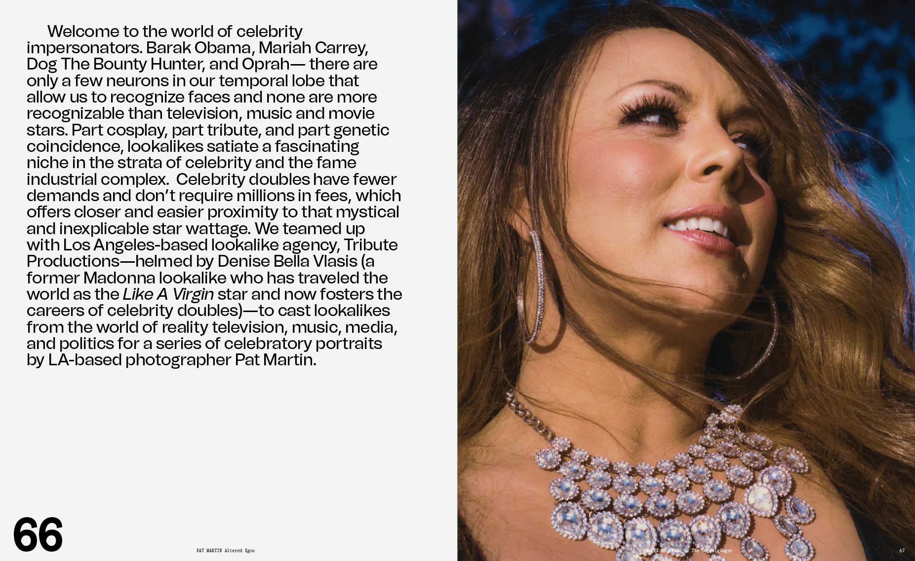 17/24Editorial design, issue 12, SS21Photography: Pat Martin