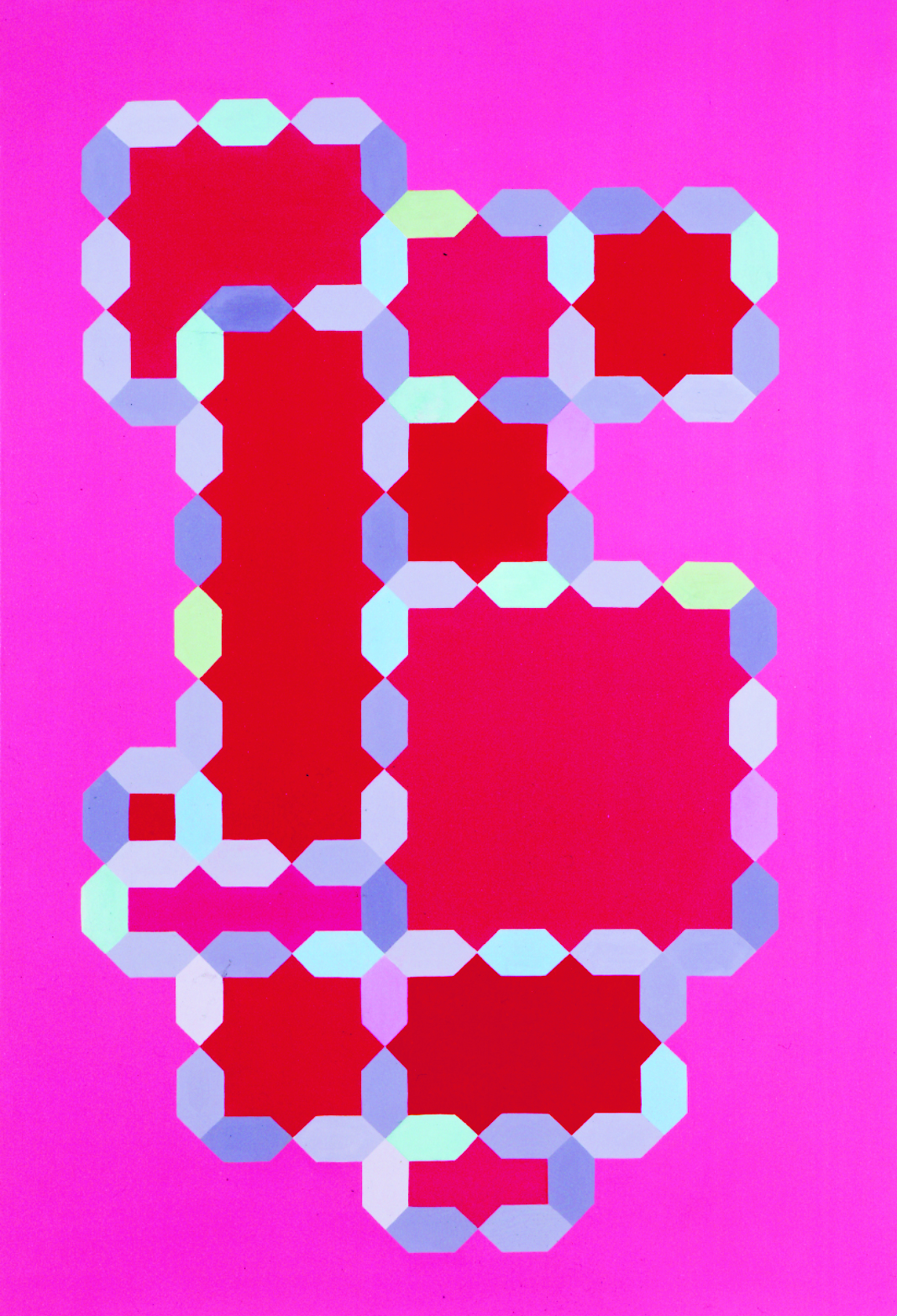 Untitled, 1998. Acrylic on canvas, 180 x 120 cm.