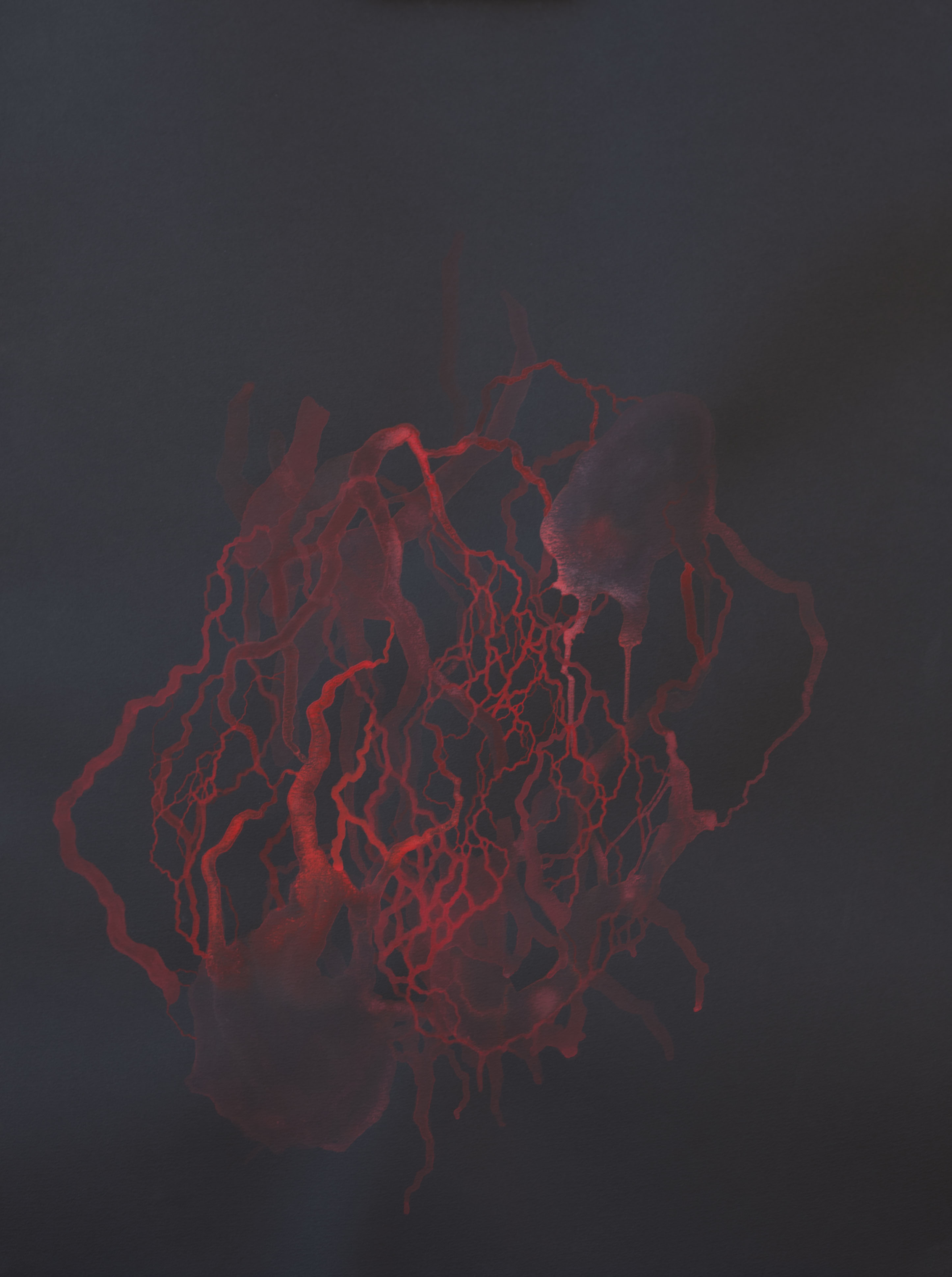 "Visc&egrave;re A" (aquarelle, 60x80cm, d&eacute;cembre 2025) 