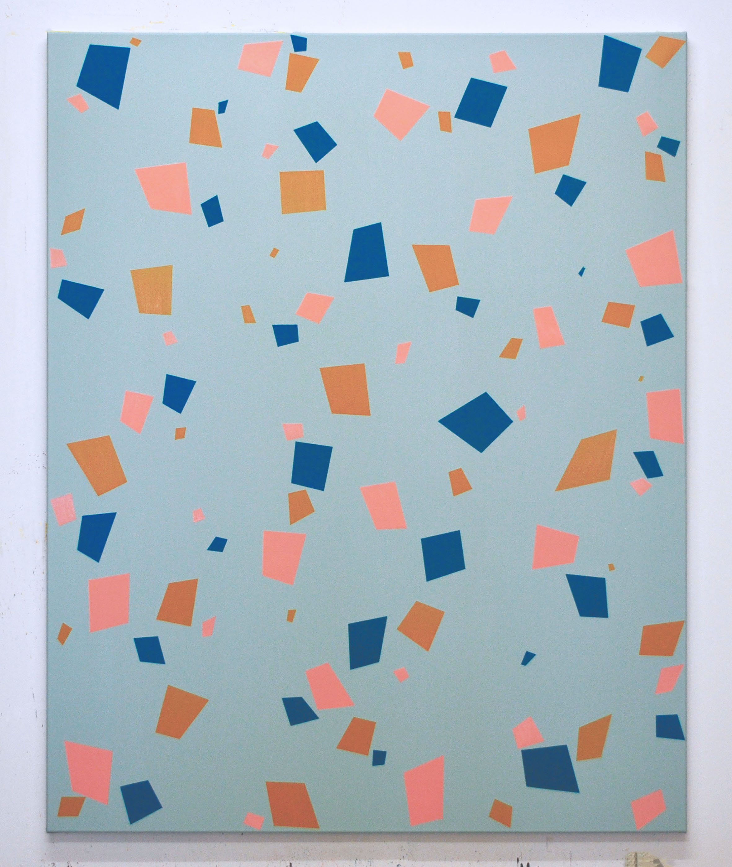 Comminuo XXVI 150cm x 120cm oil and acrylic on canvas 2017