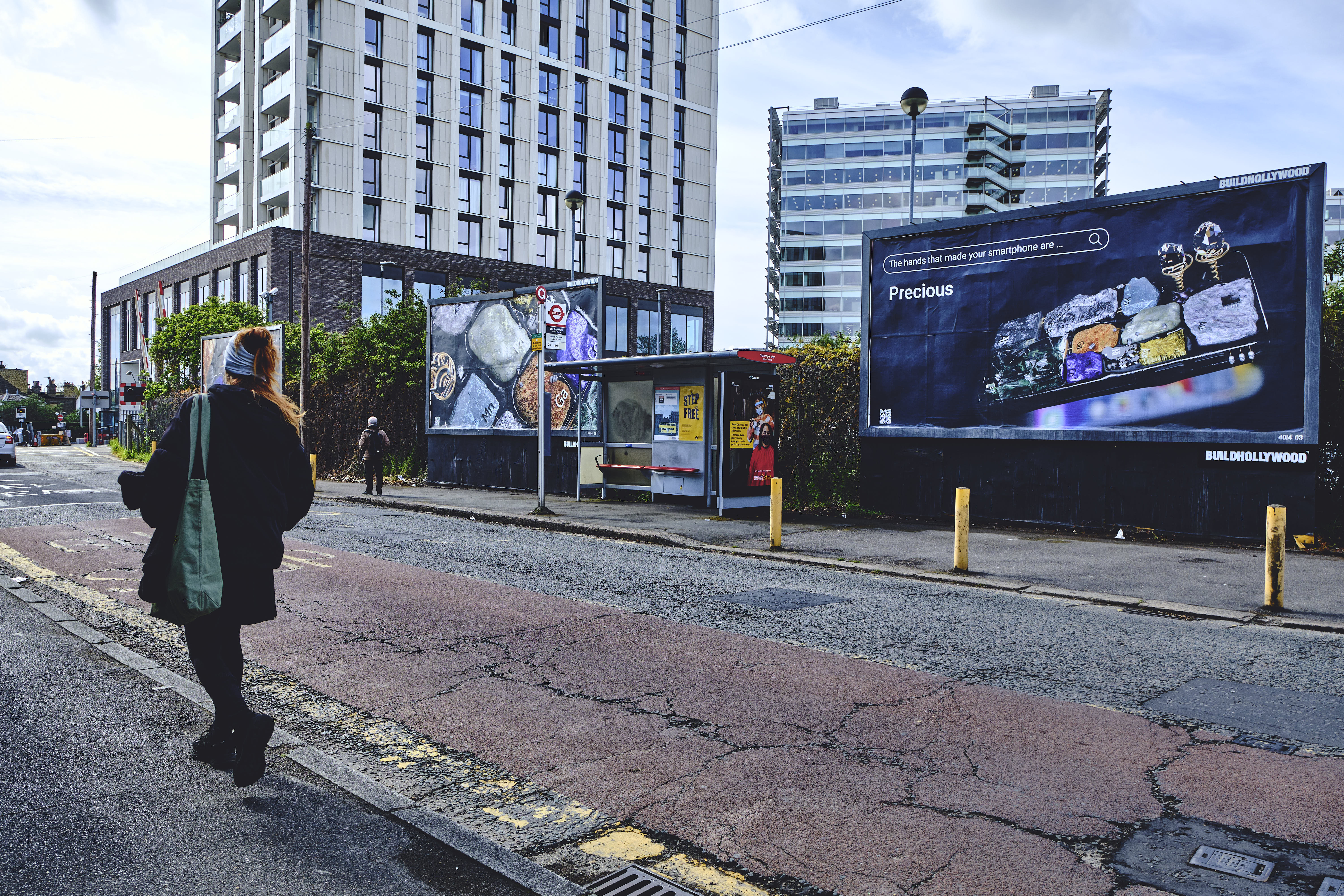 Install view, billboard commission by Arvid&Marie