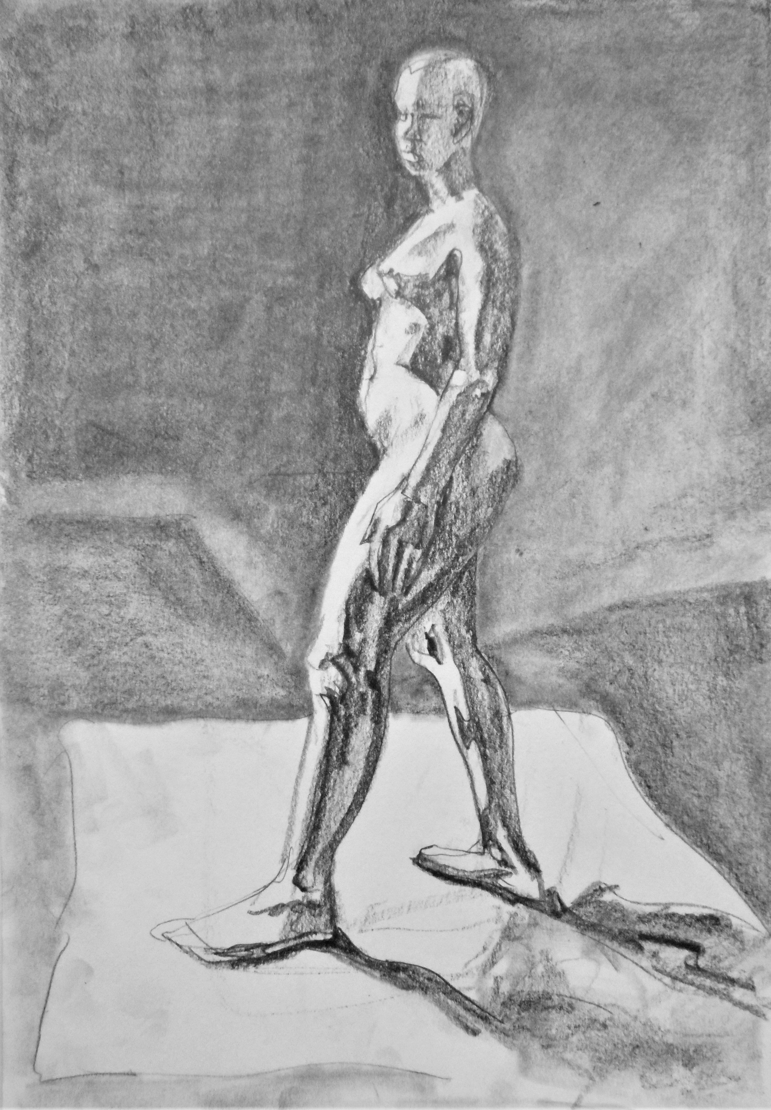 Emma I, pencil on paper, 29 x 21cm, £50