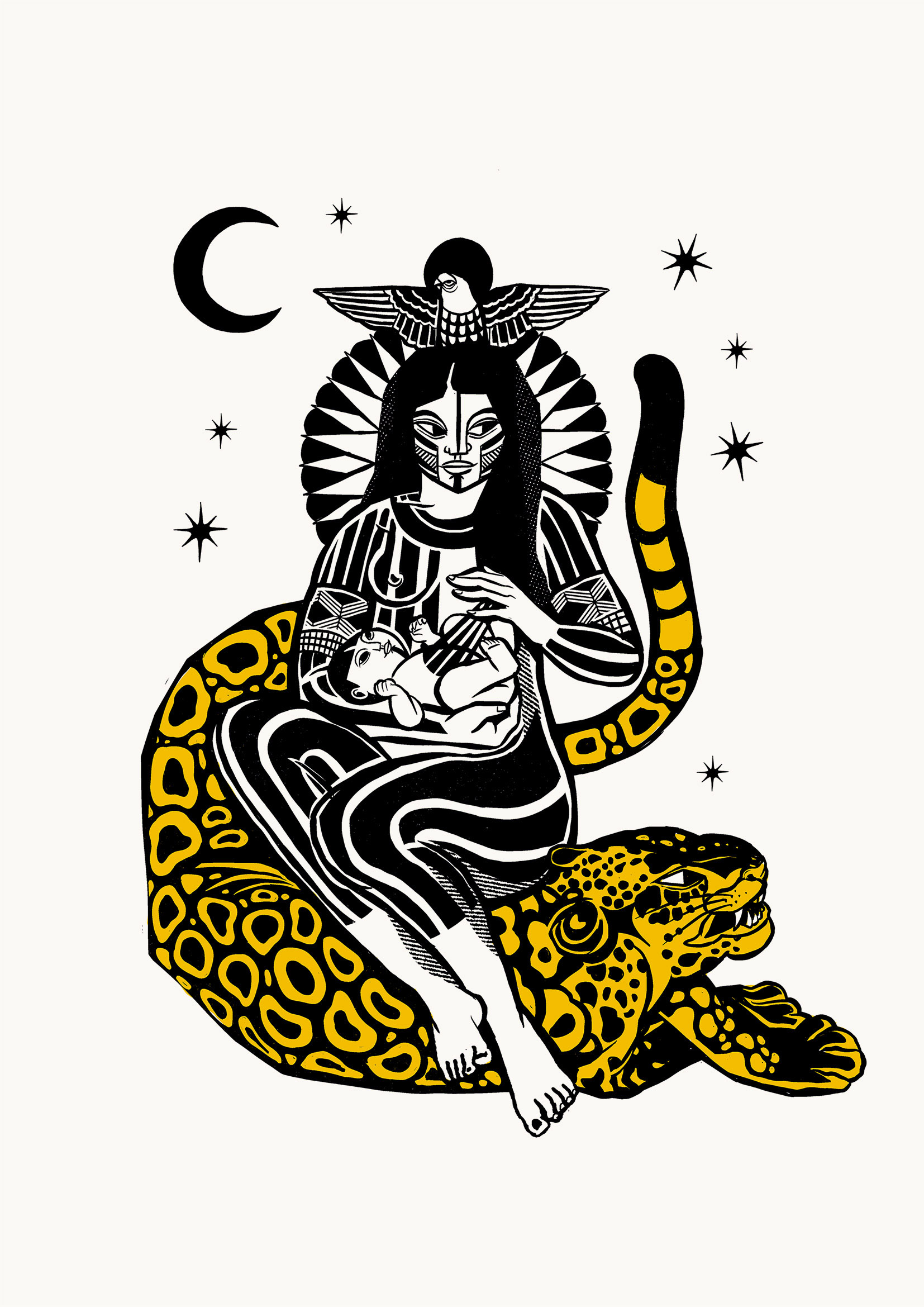 Gaia | 42x59cm | 2021 | Serigrafia