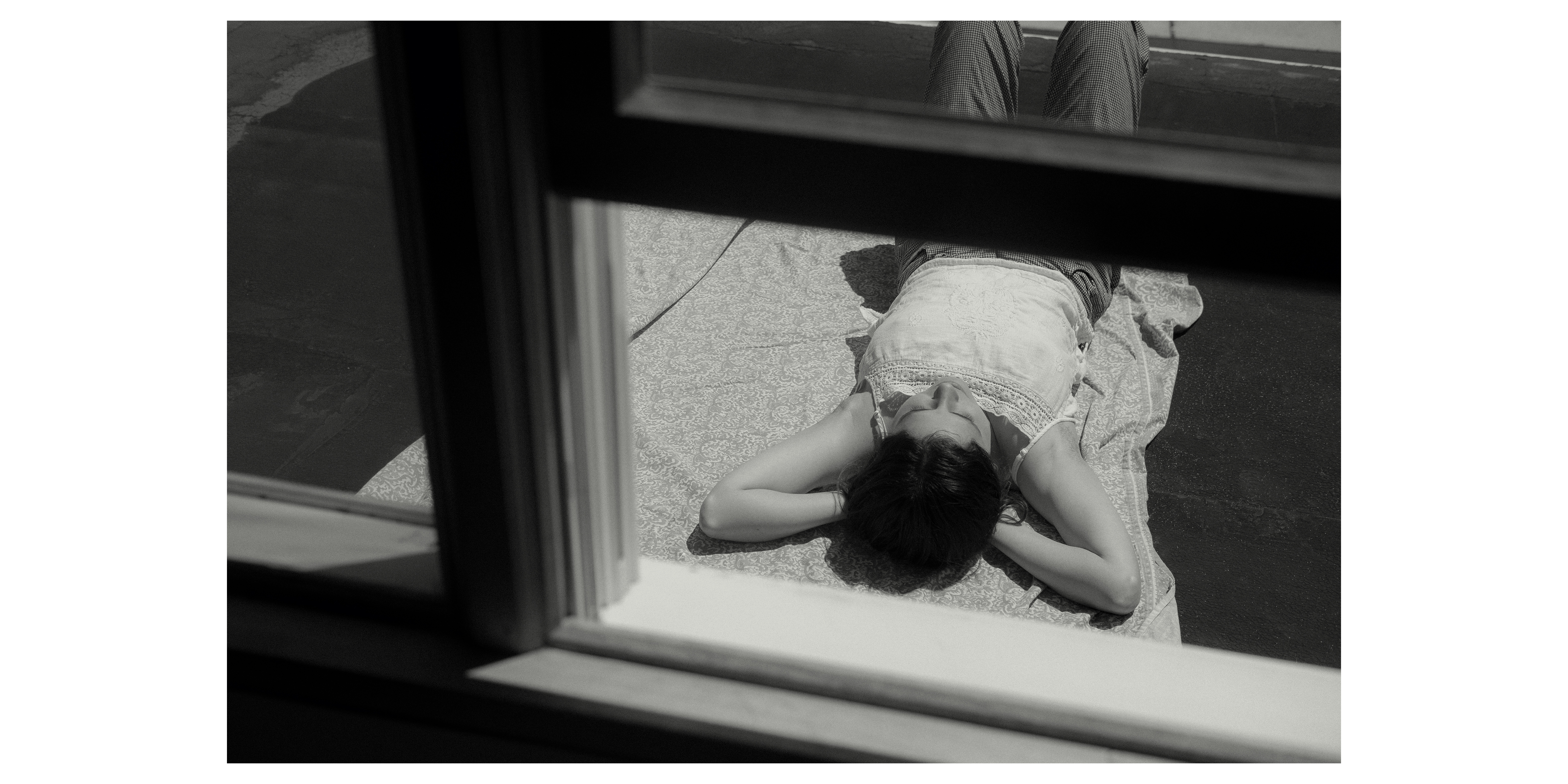 You lie on top of your childhood home