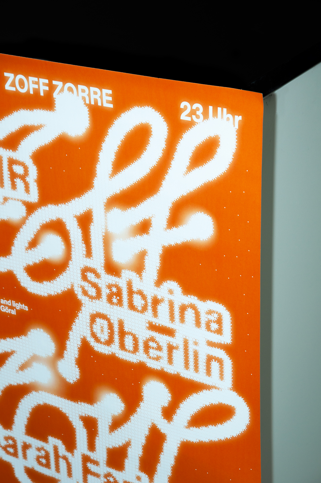 Zoff Zorre Dezember 23, Forcefield Records + Dachstock Bern, A2, 2023