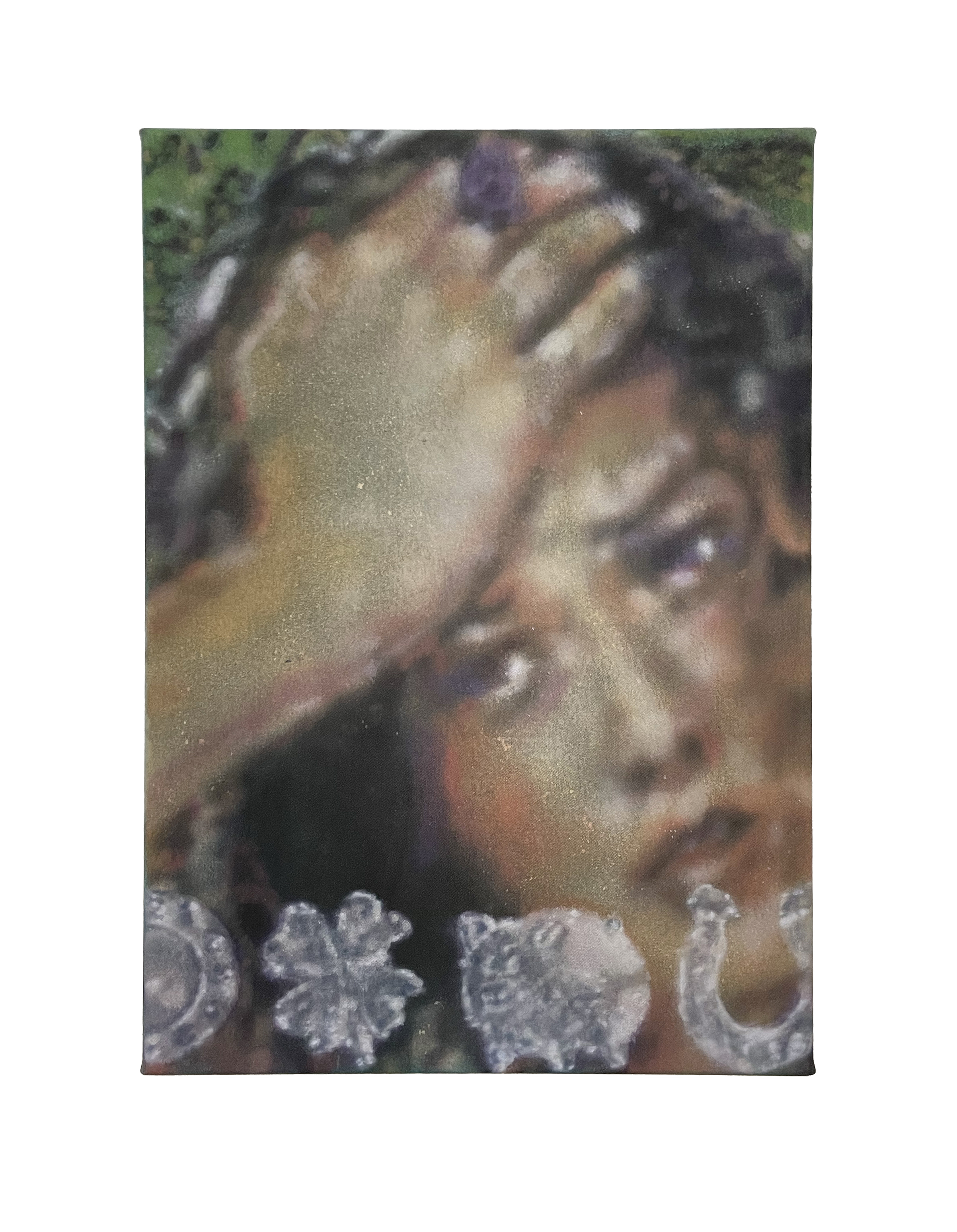 Despair with Lucky Charms, 2025, Acrylic on Canvas, 57 x 40 cm