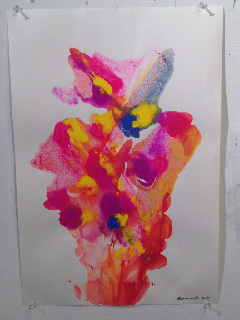 guache on paper, 2018