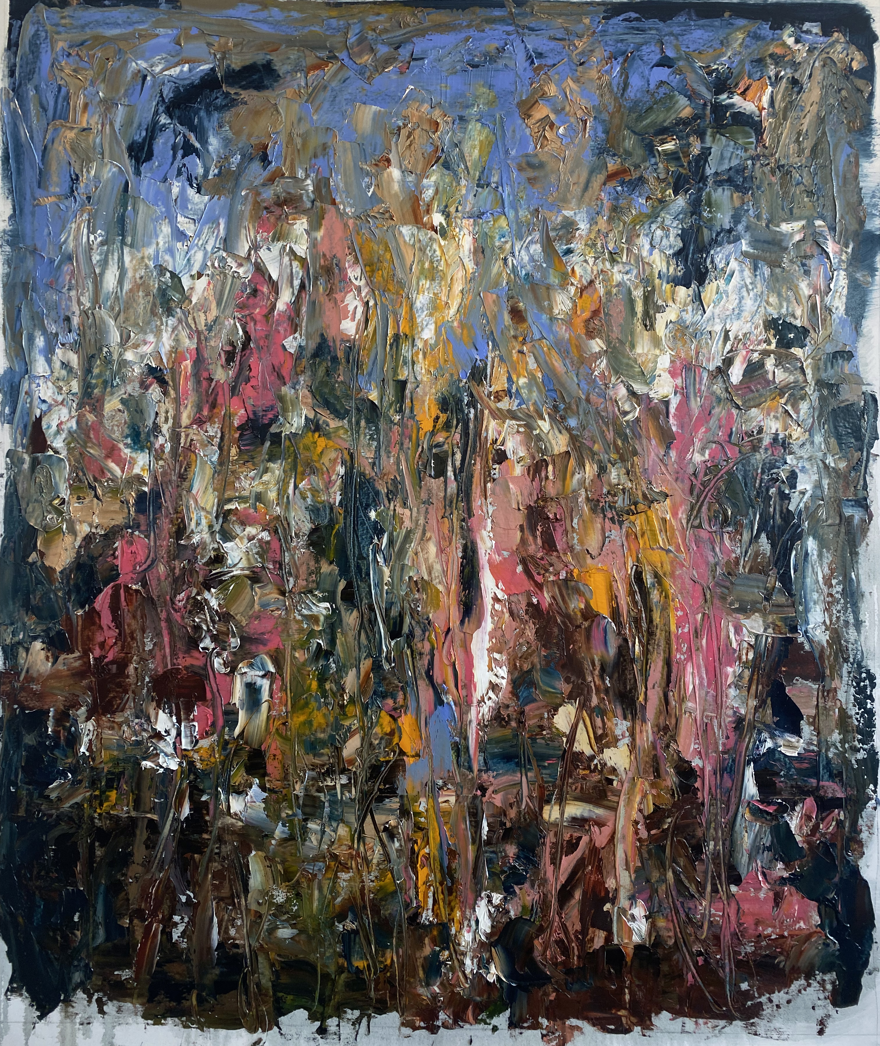 04. The Magnificent Bloom, 2022 oil on canvas [72 x 60' inches]