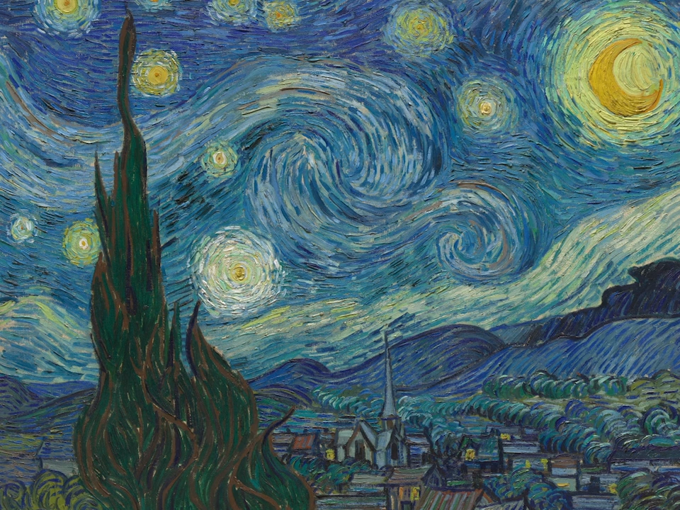 Vincent van Gogh's "Starry Night" / MoMA