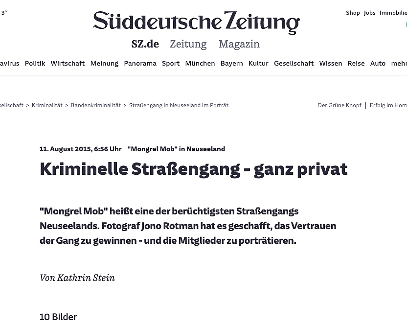 8/9Süddeutsche Zeitung, 2015