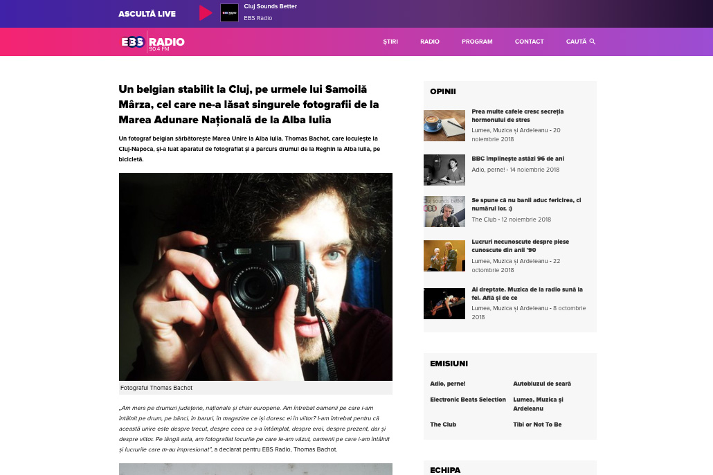 Interview on EBS Radio