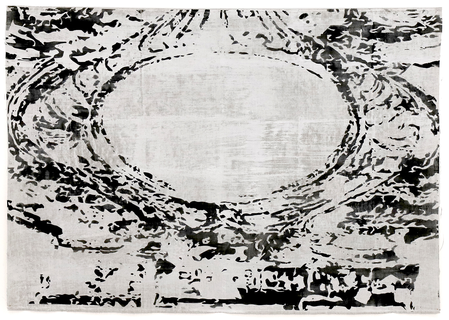 Fragments of a Memory–The Theatre, 2018, acrylic on linen, 108x156cm, Private Collection