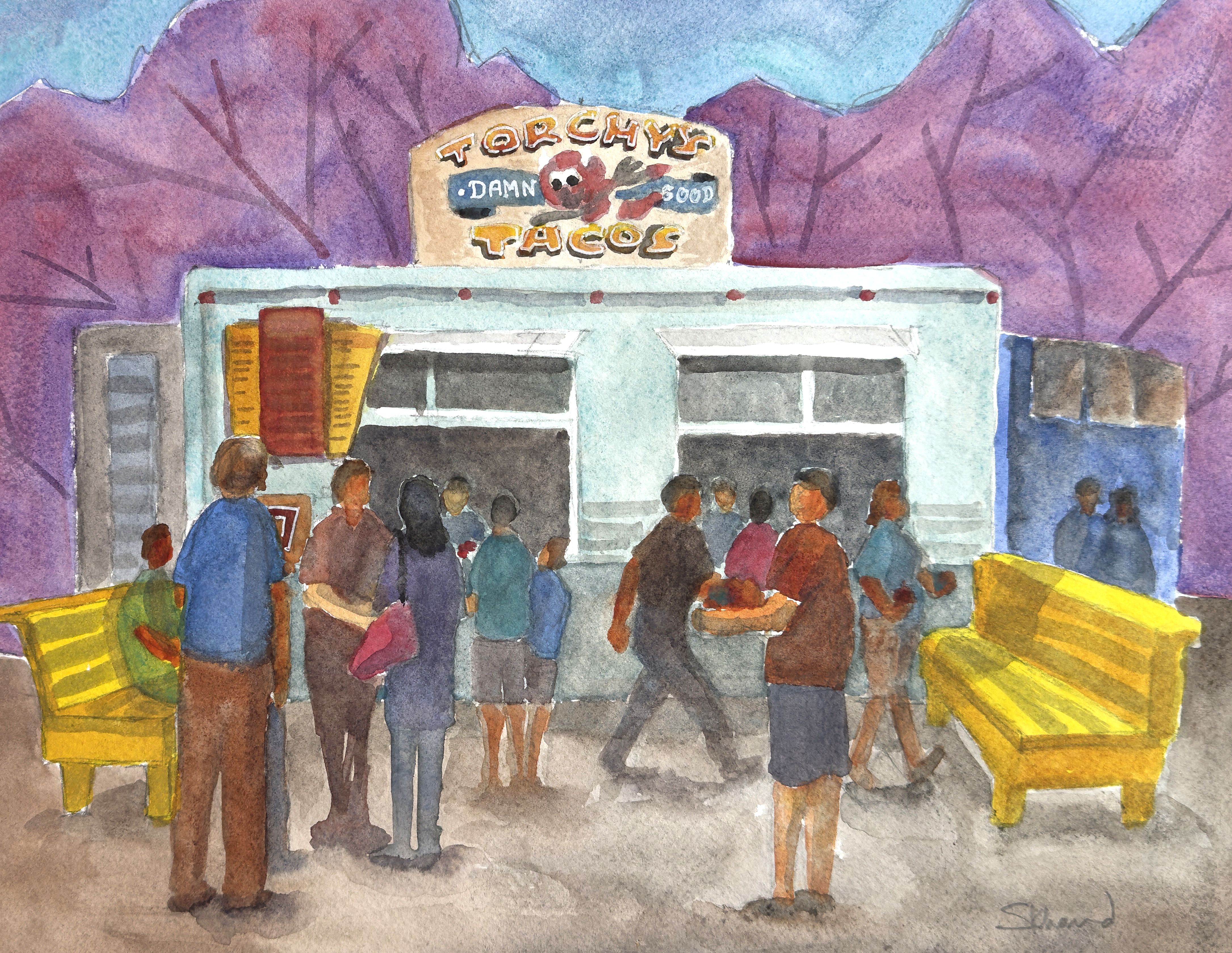 GETTING YOUR TACO FIX ON S. FIRST - Private Collection