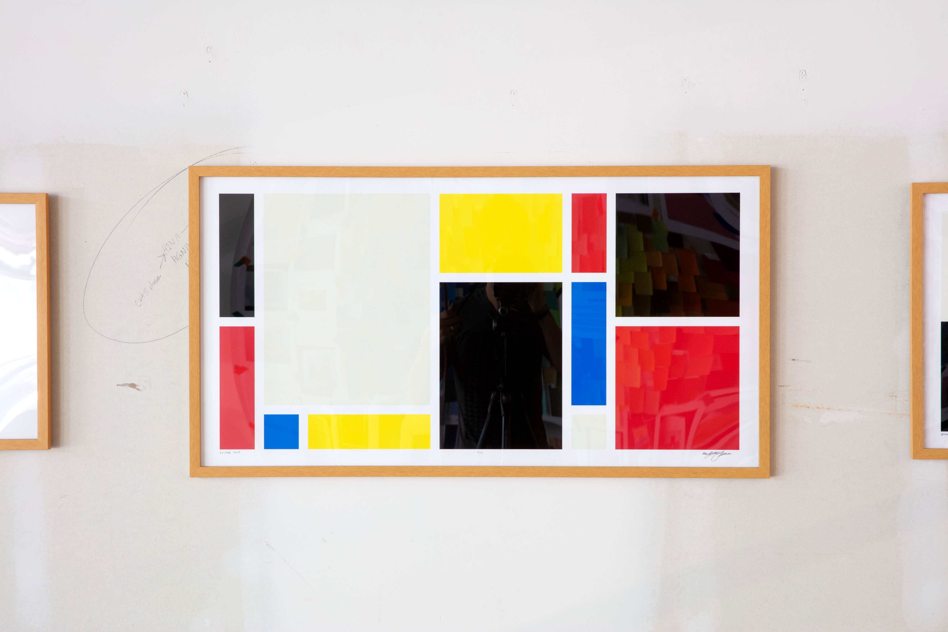 Divided, 2019, Archival pigment print on Hahnem&uuml;hle rag paper, 21 x 40 in