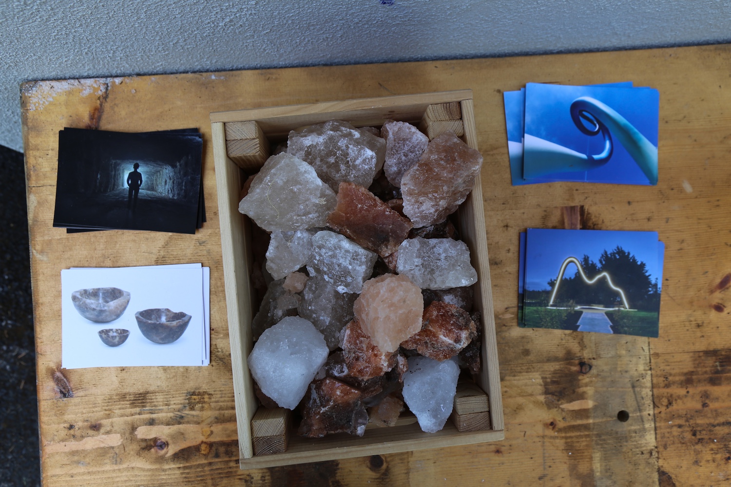 Images showing scenes from a preview screening event at an artist's studio in Mulranny, Co Mayo. Photos by Géaroid Muldowney.