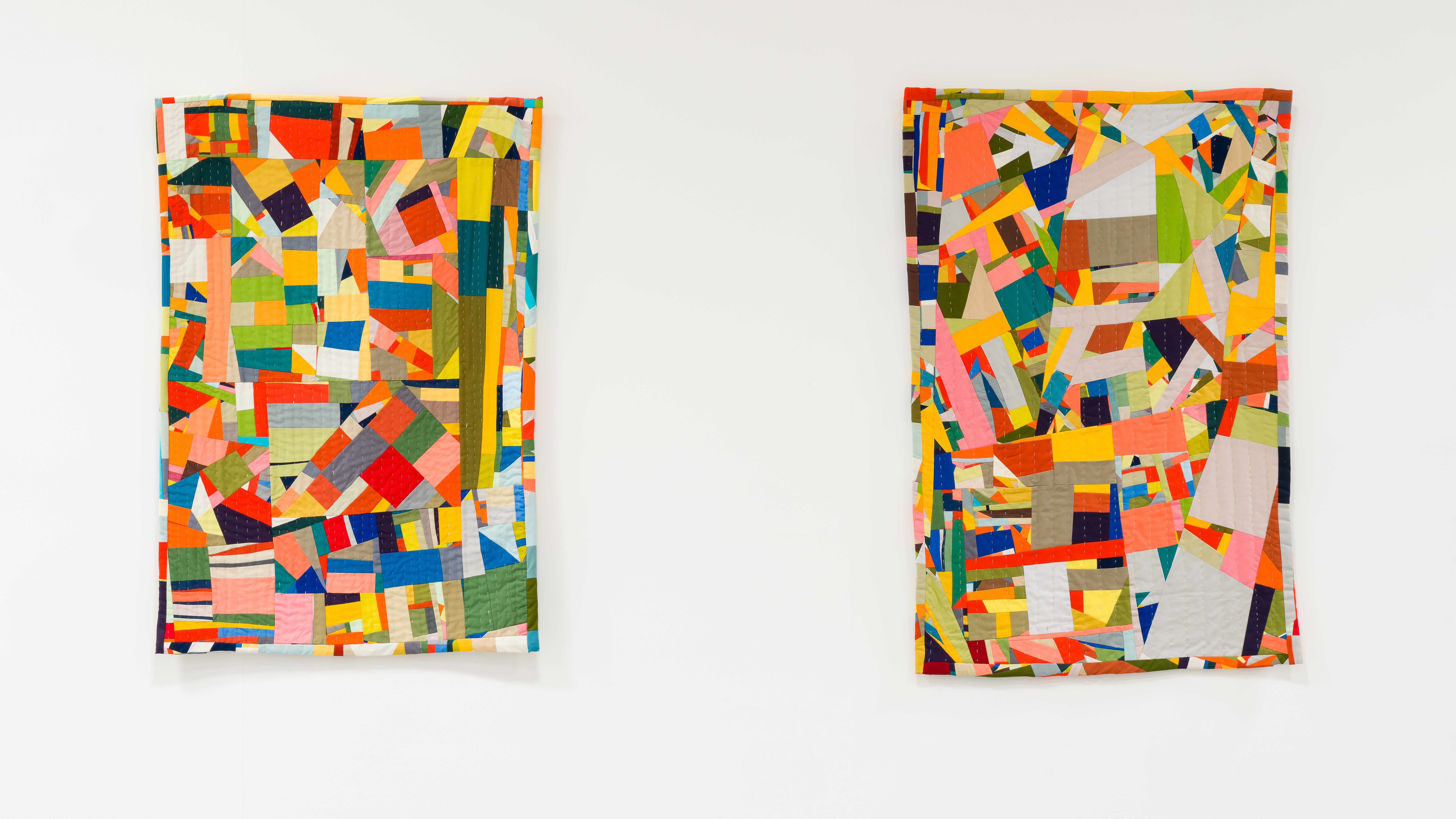 Katie Schwab, 'Quilt 1' and 'Quilt 2'