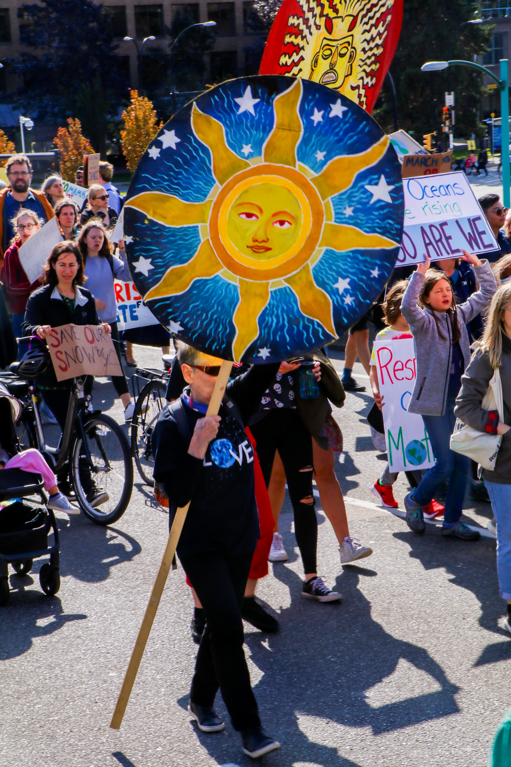 Climate March Vancouver, Sept 2019