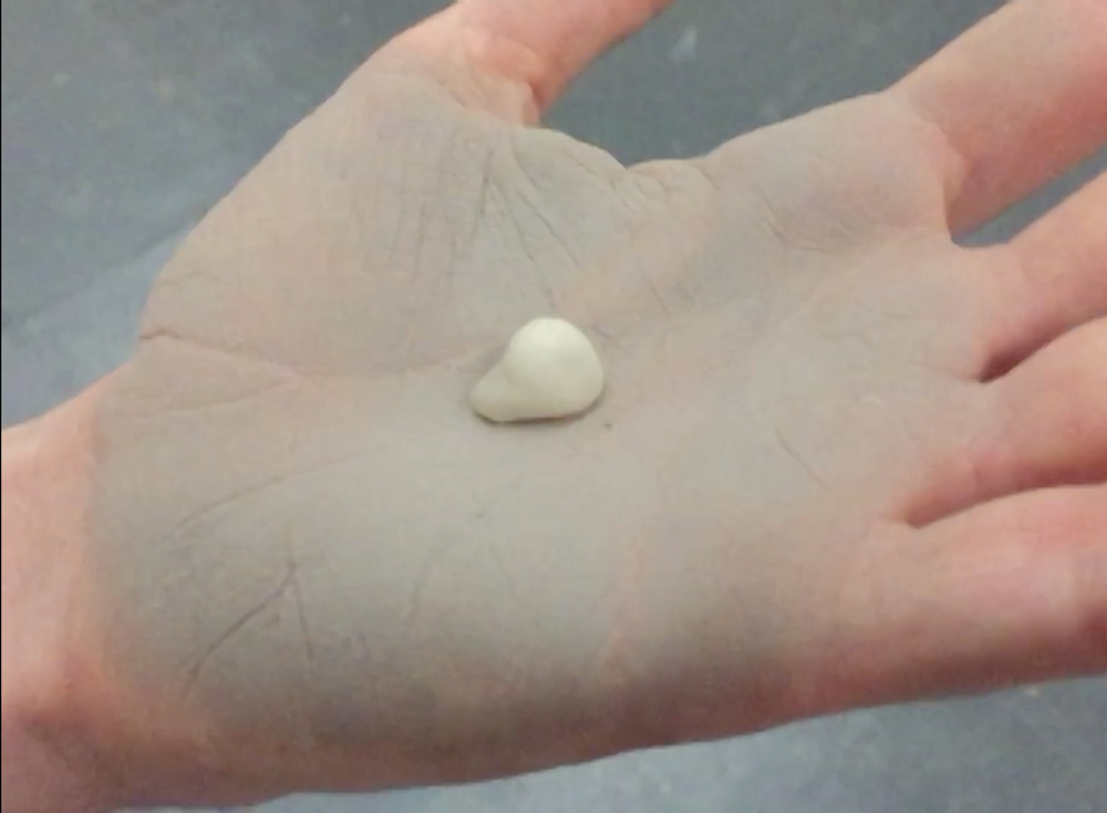 Blob Circulating (Saliva on Silicone Ash), 2015 [still]Single-channel video projection, color, silent14 min. 24 sec.