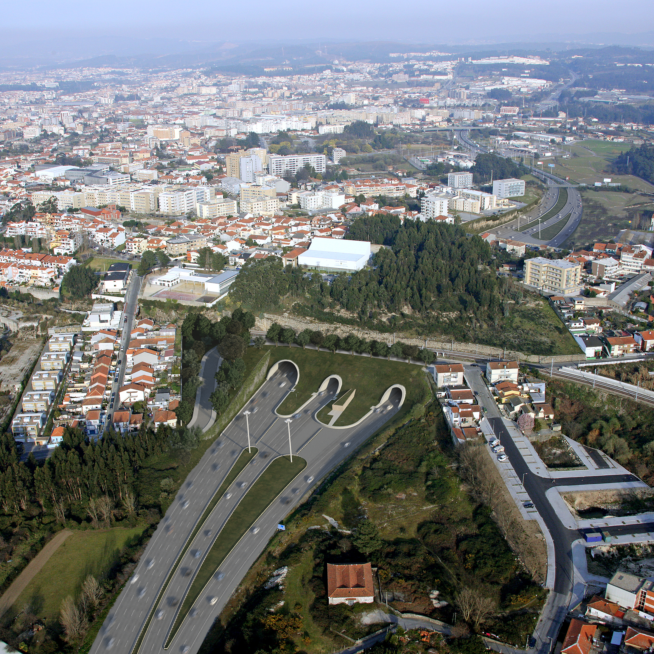 highway tunnel | aguas santas | portugal