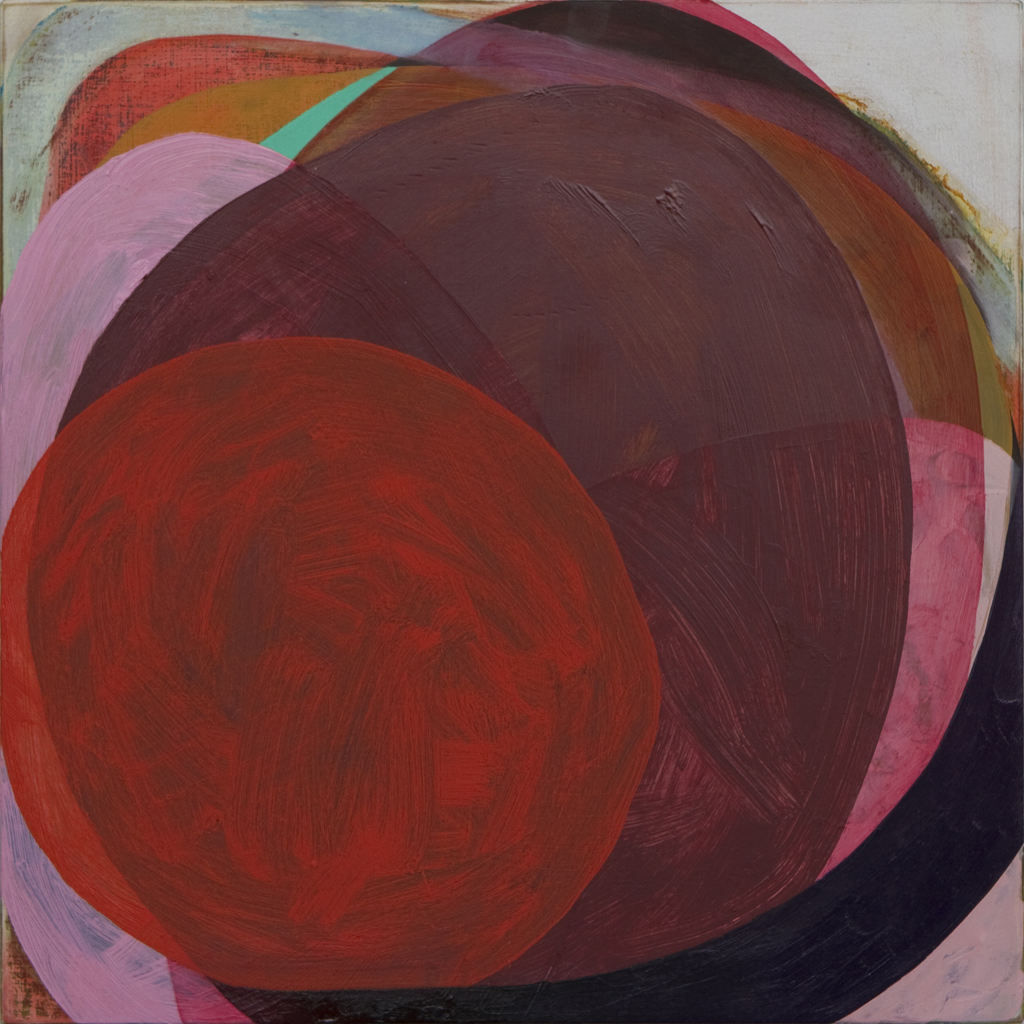 Surface Wave (2015) Oil on Board 12" x12