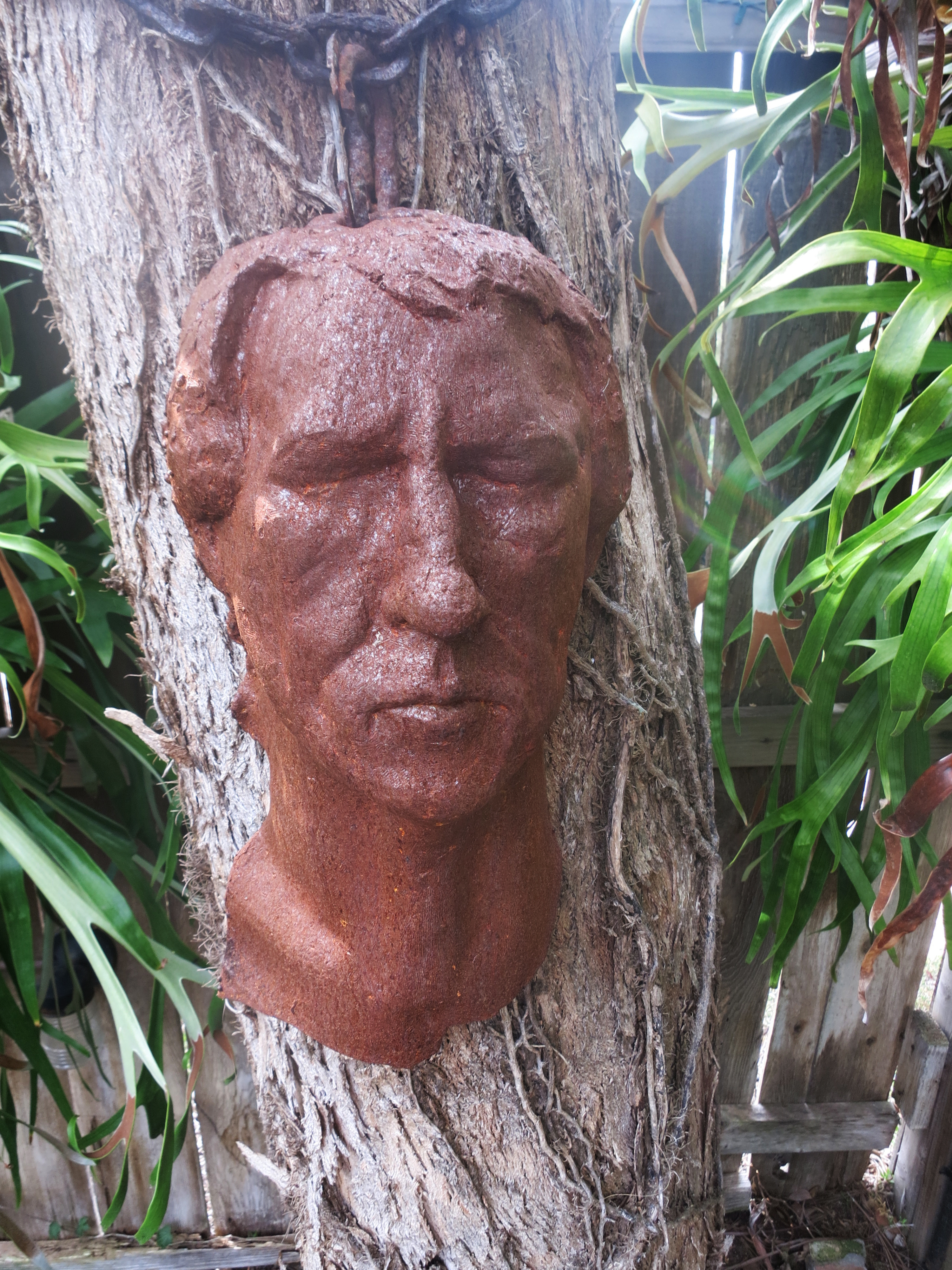  John Ratajkowski. Iron – 15” high 