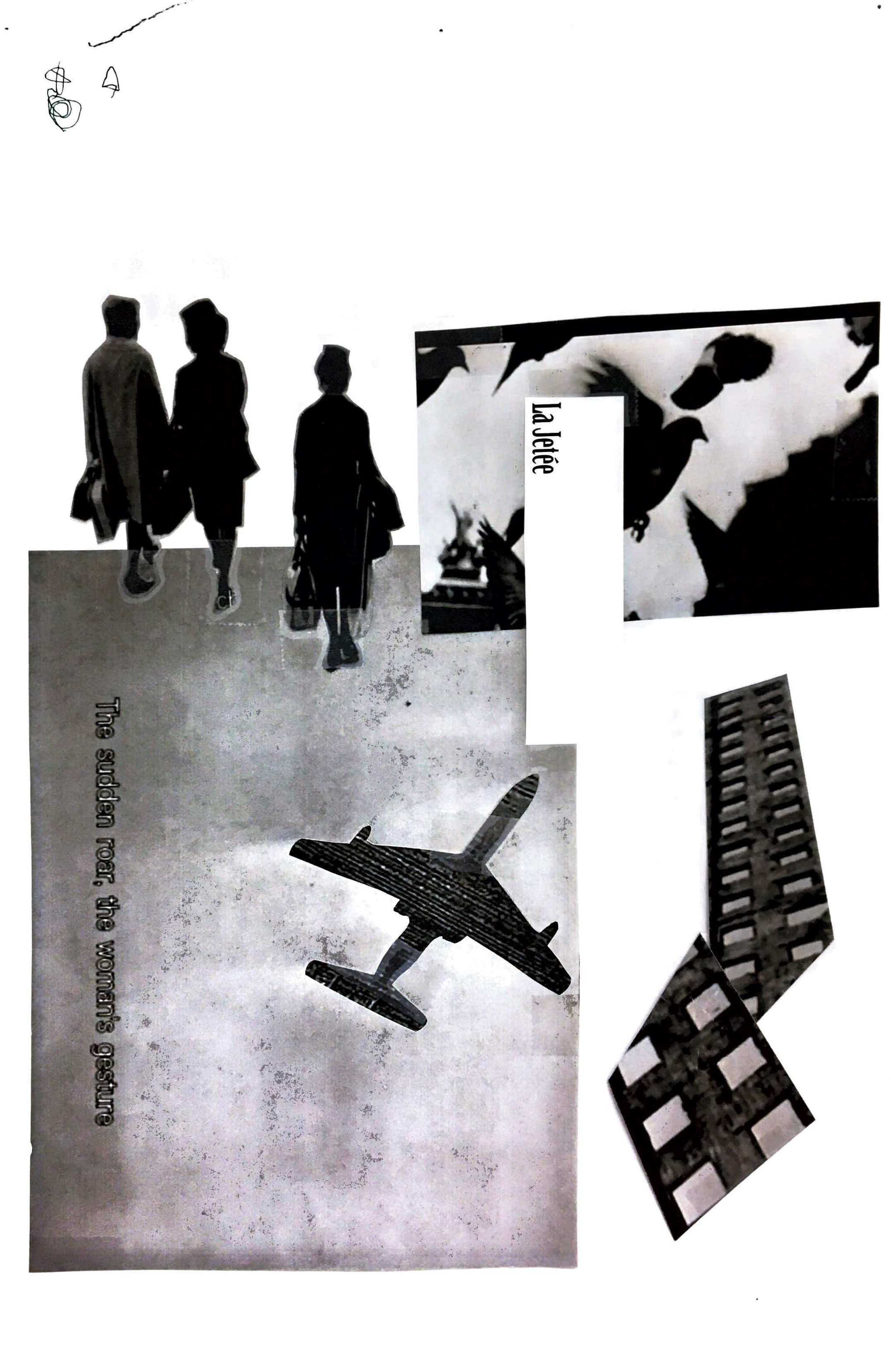 La Jetee collage, 2019