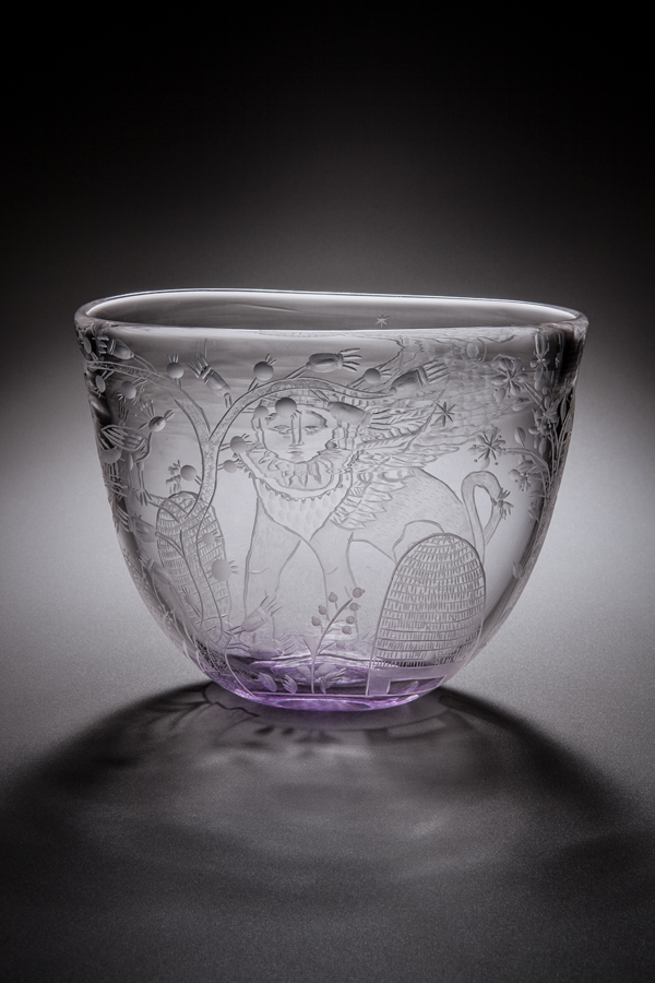 Violet Sphinx in the Bee Keeper’s Garden (back view)