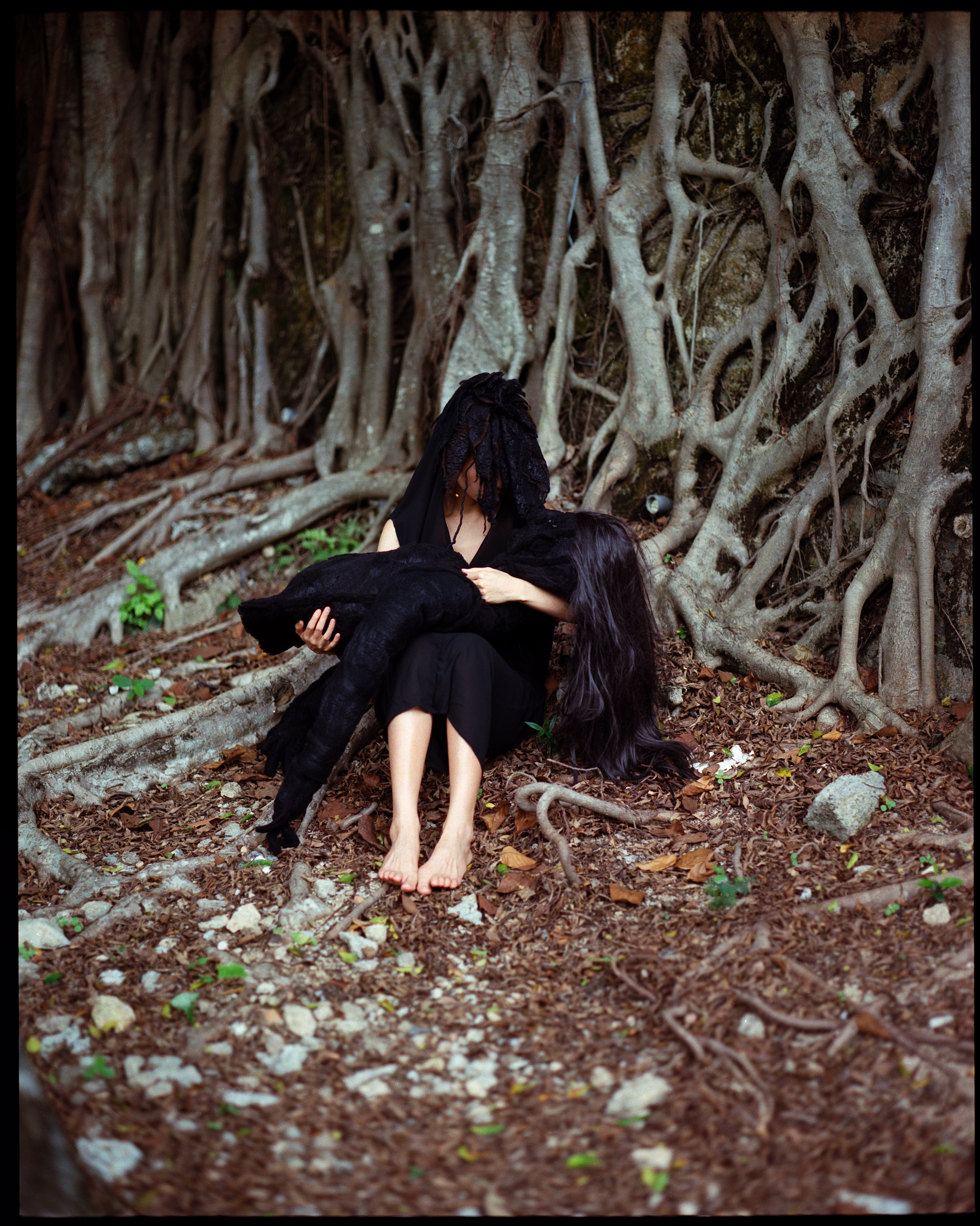  Pillar of eternal flame (only me can save me from me)  (2024)Photographed by Abdela Oumoussi