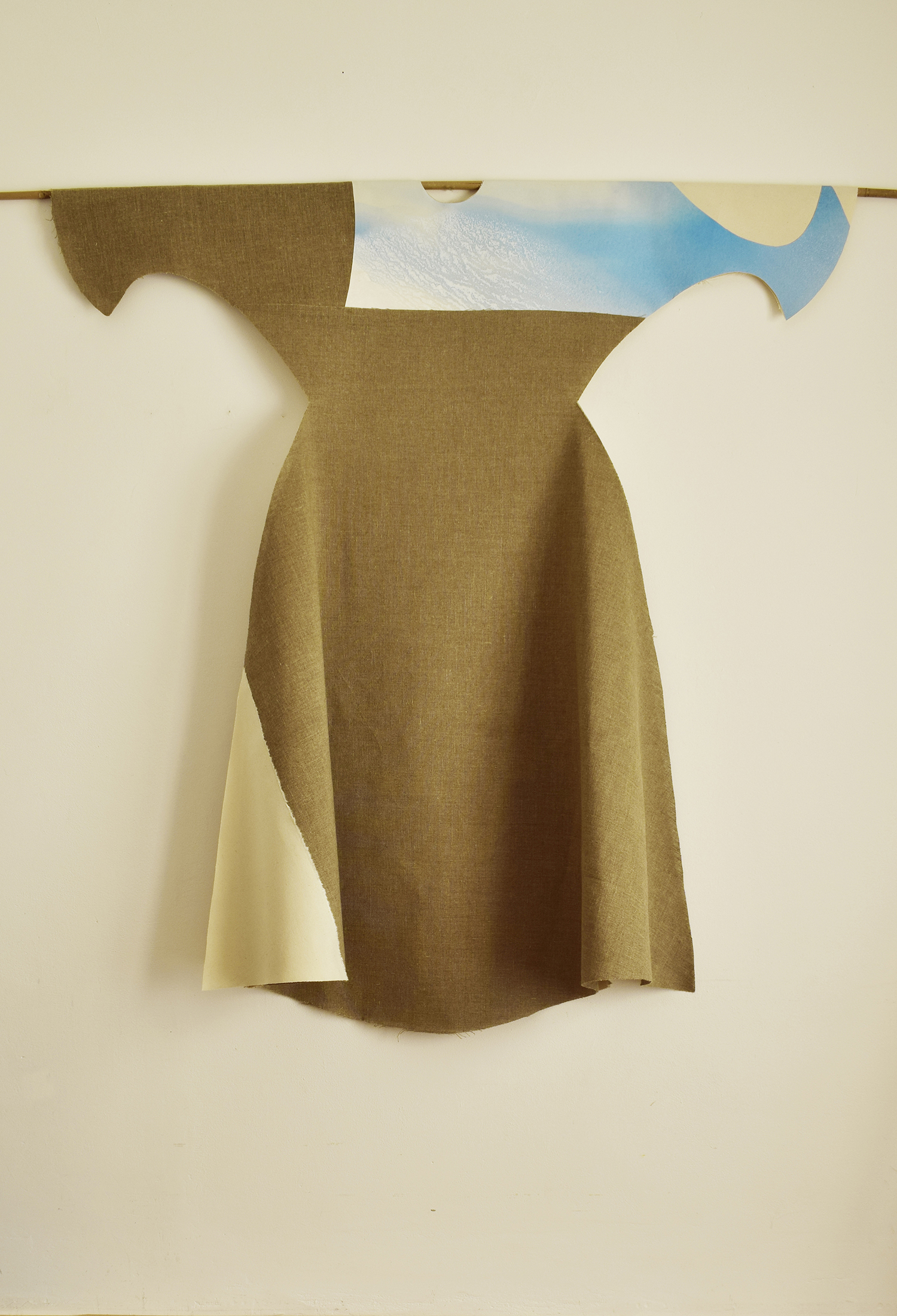 Dutch beauty, series remained – 2016, fabrics, 220 x 180 cm