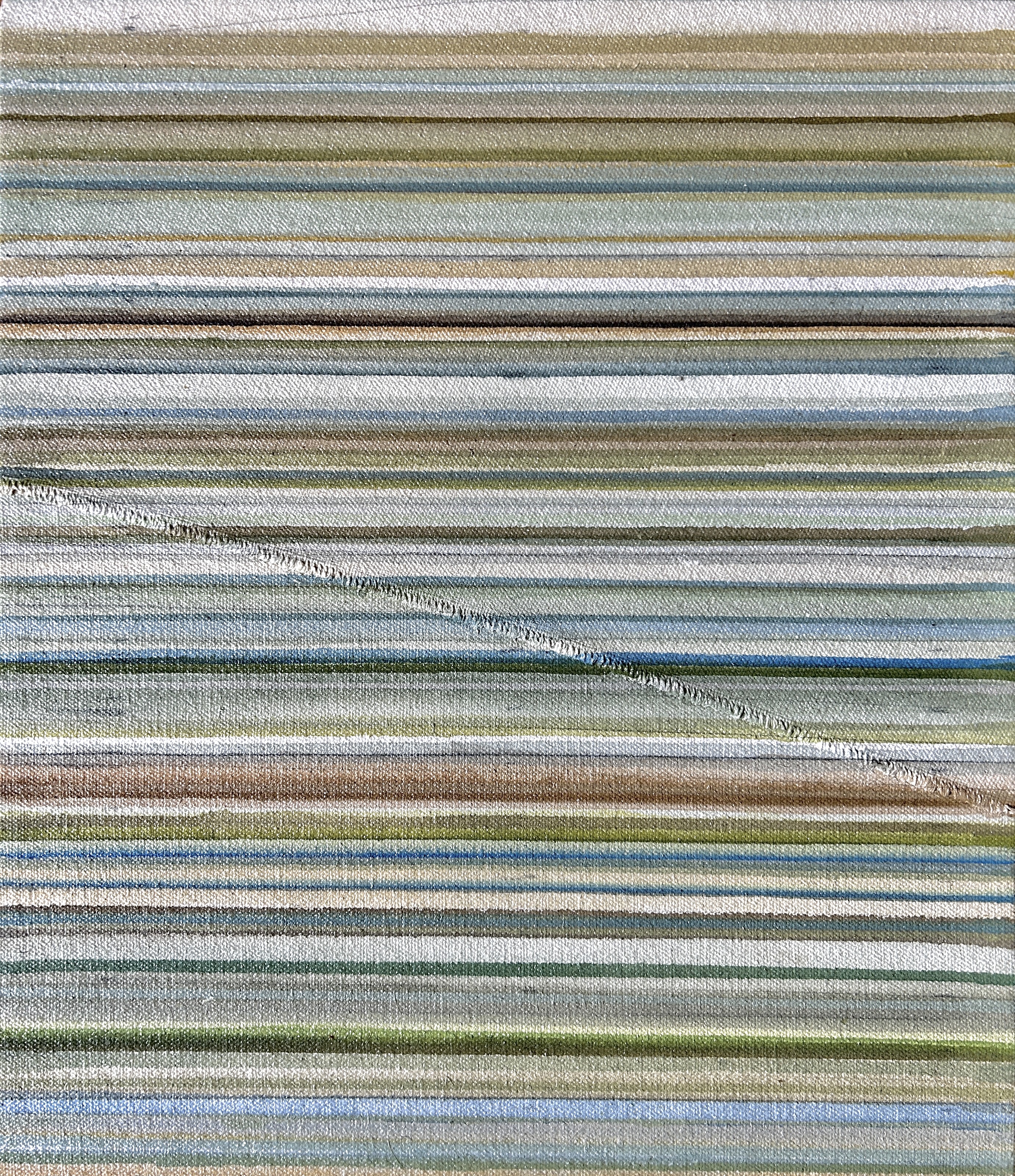 "I hate the glaze" 12" x 14" x 1" Acrylic on canvas