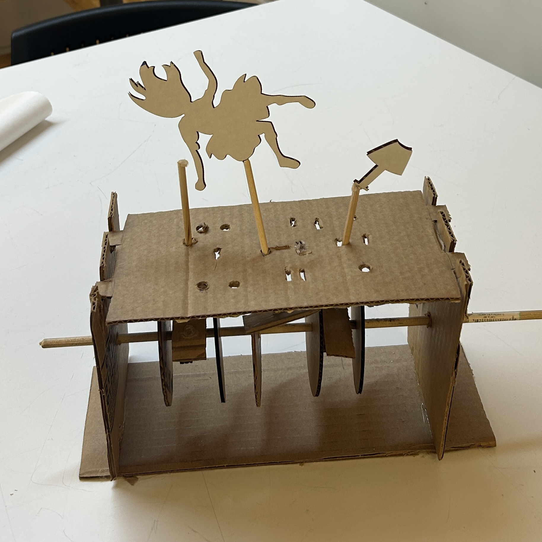 So much happier with this version. I think it's clearer what story it's telling, and gives me more room to be creative with the objects and Alice herself.