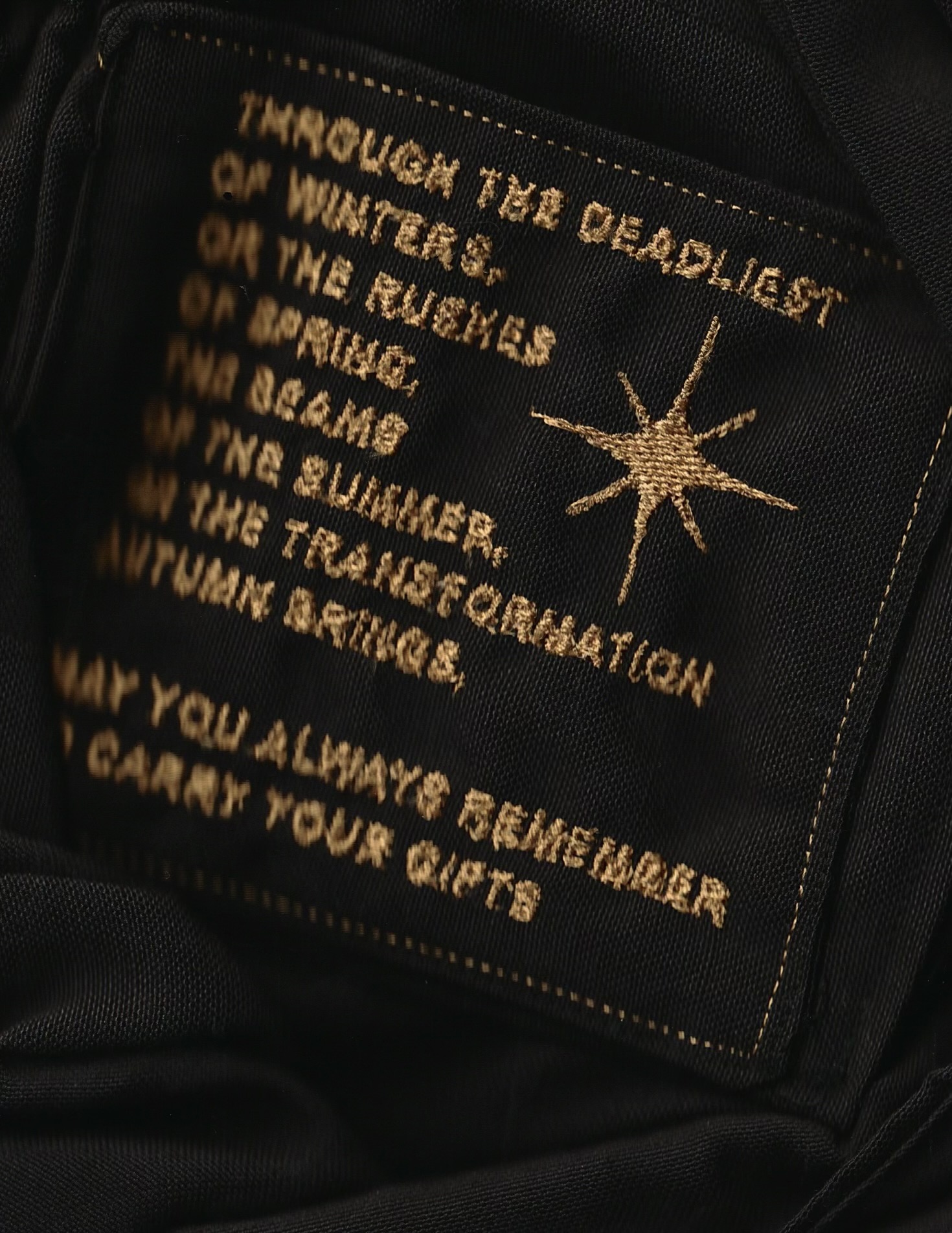 tep's tote (winter prayers)