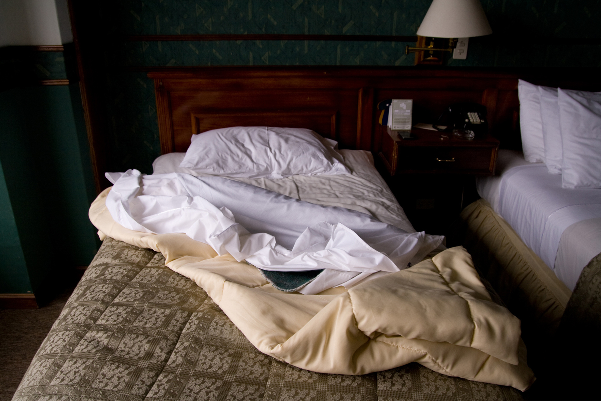 Here Over There, Hotel Crespo, Room # 306, Cuenca, Ecuador, October 18, 2009.