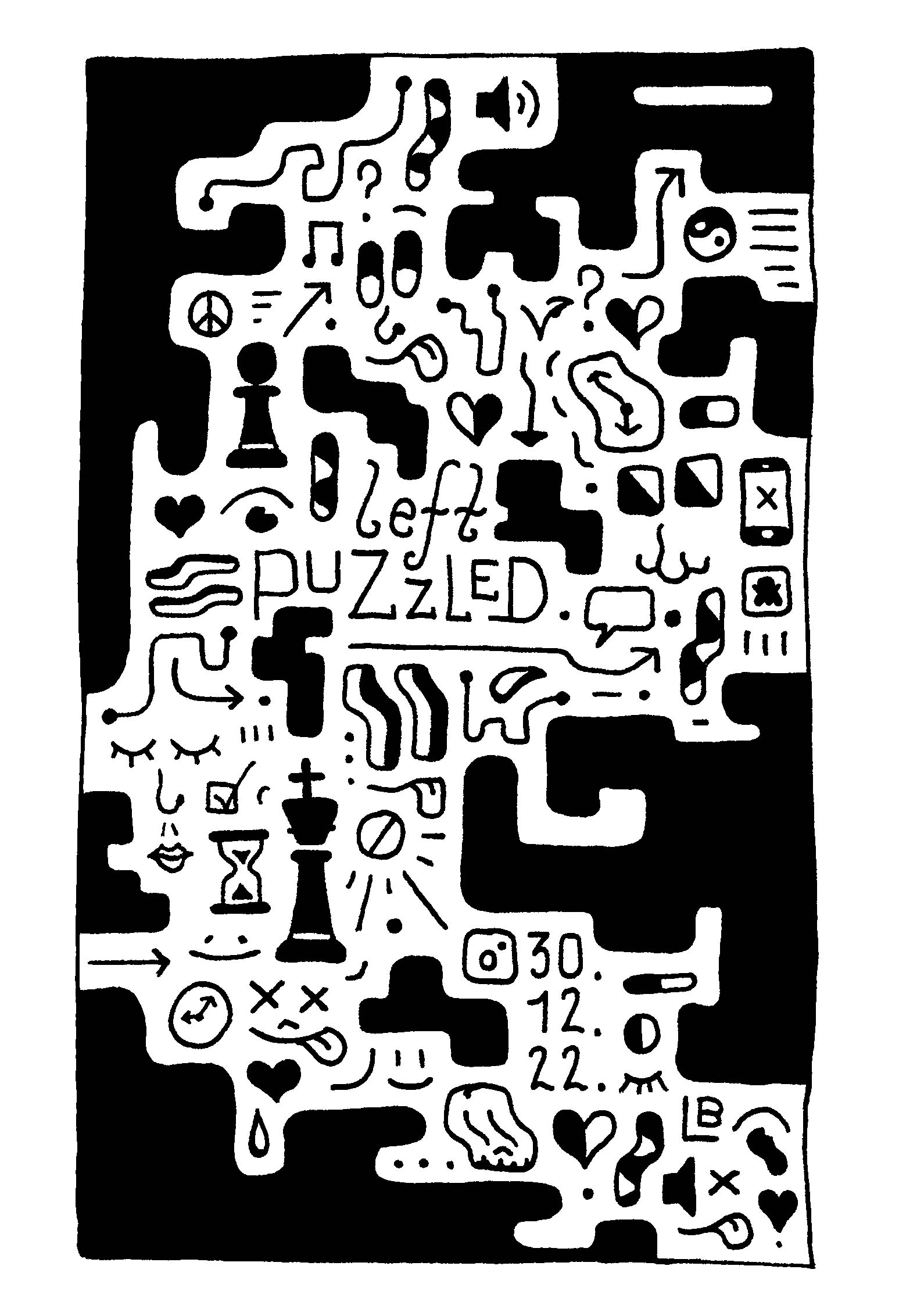 Left Puzzled / 30.12.22.