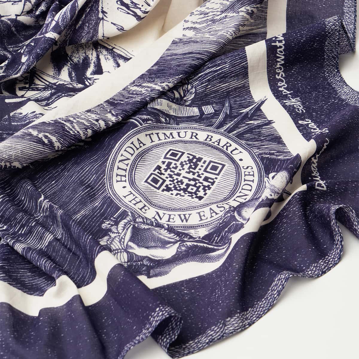 Mantilla Scarf detail – 1830