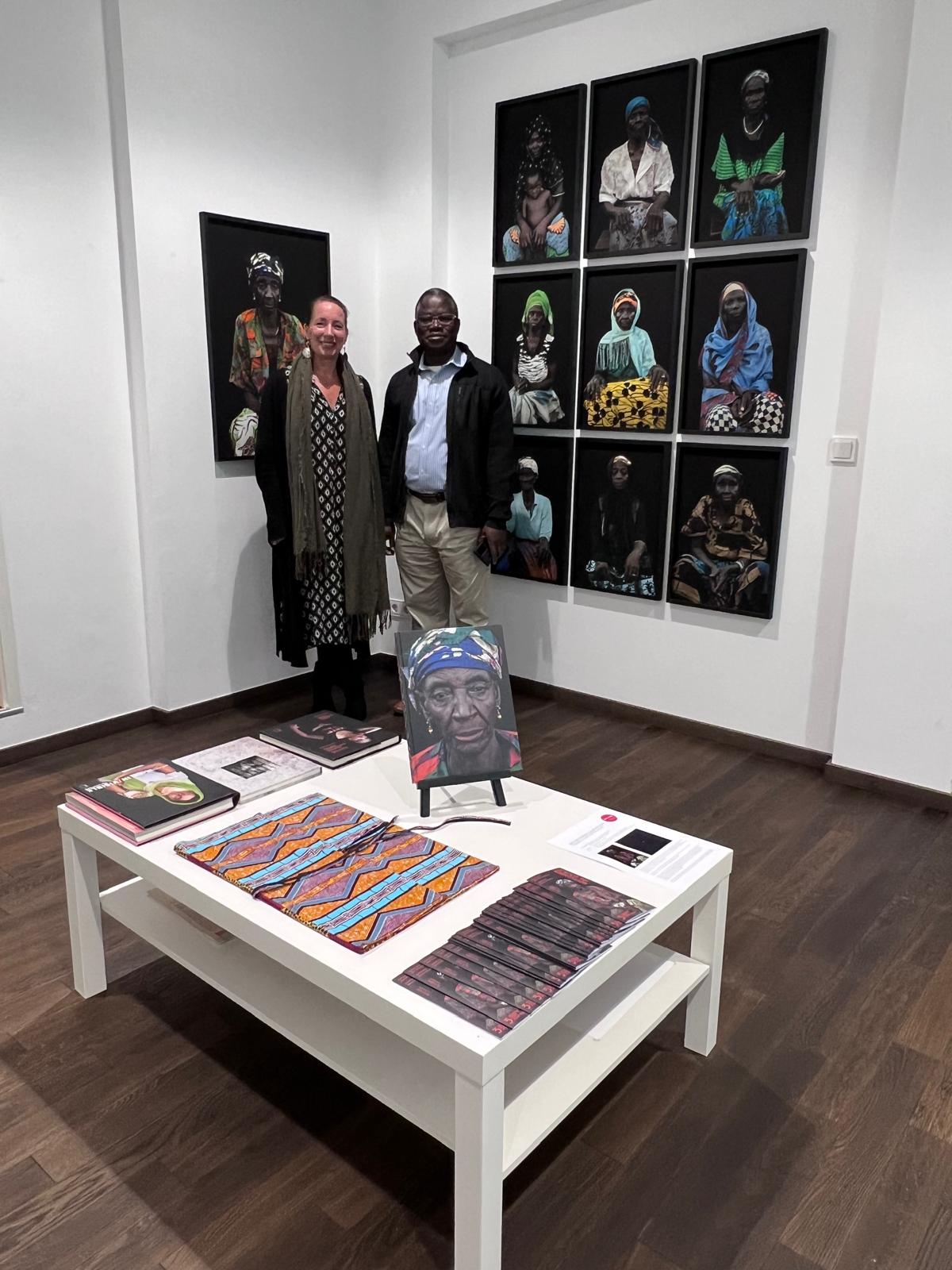 Ann-Christine Woehrl and Prof. John Azumah