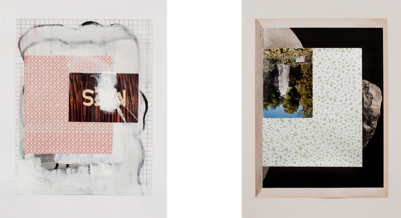 2012, Collage on paper, 53x35 cm