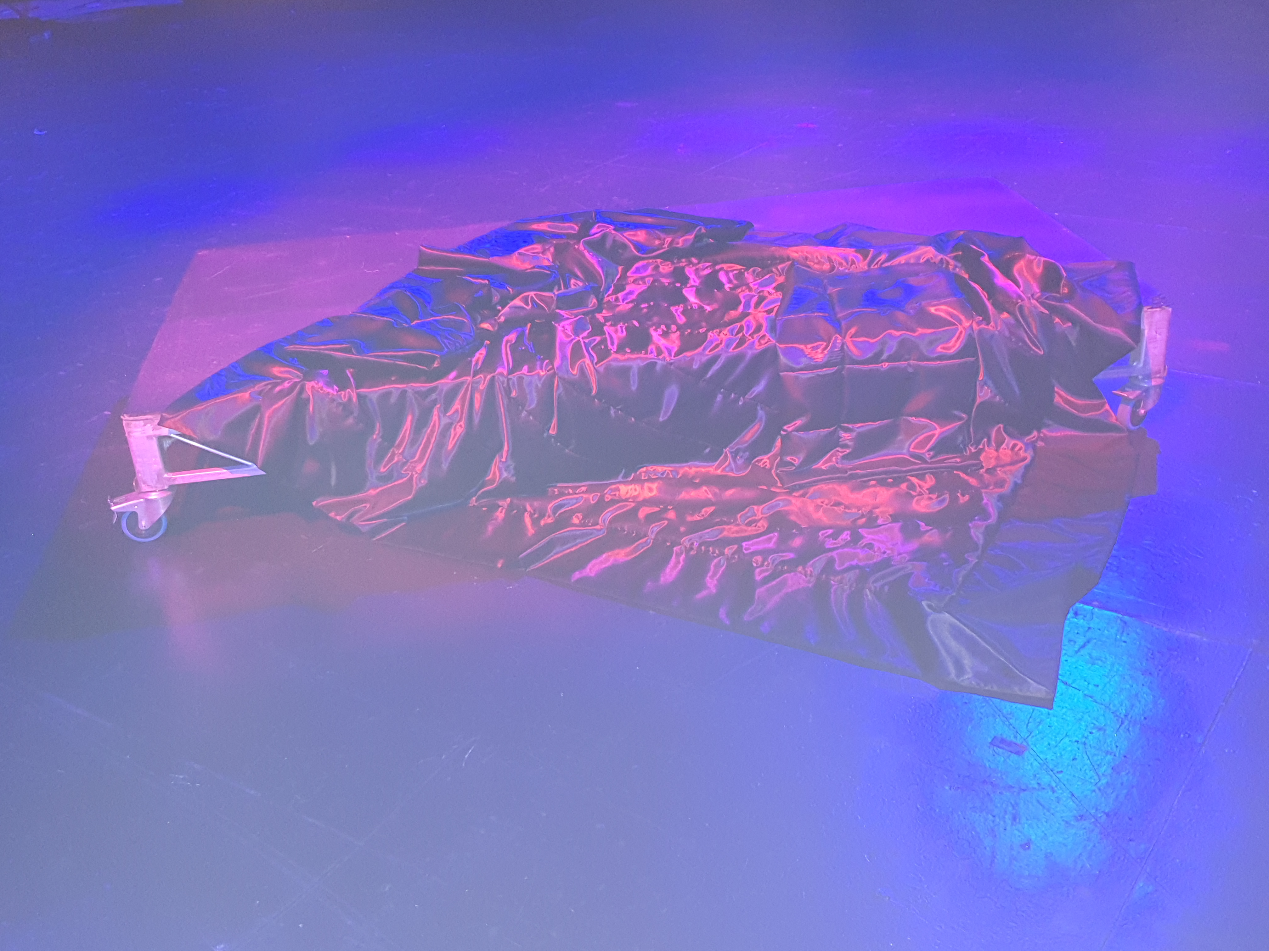 Sidney McMahon x Megan Hanson collaboration for Sidney's Day for Night, 2018 performance at Carriageworks. Photo: Megan Hanson